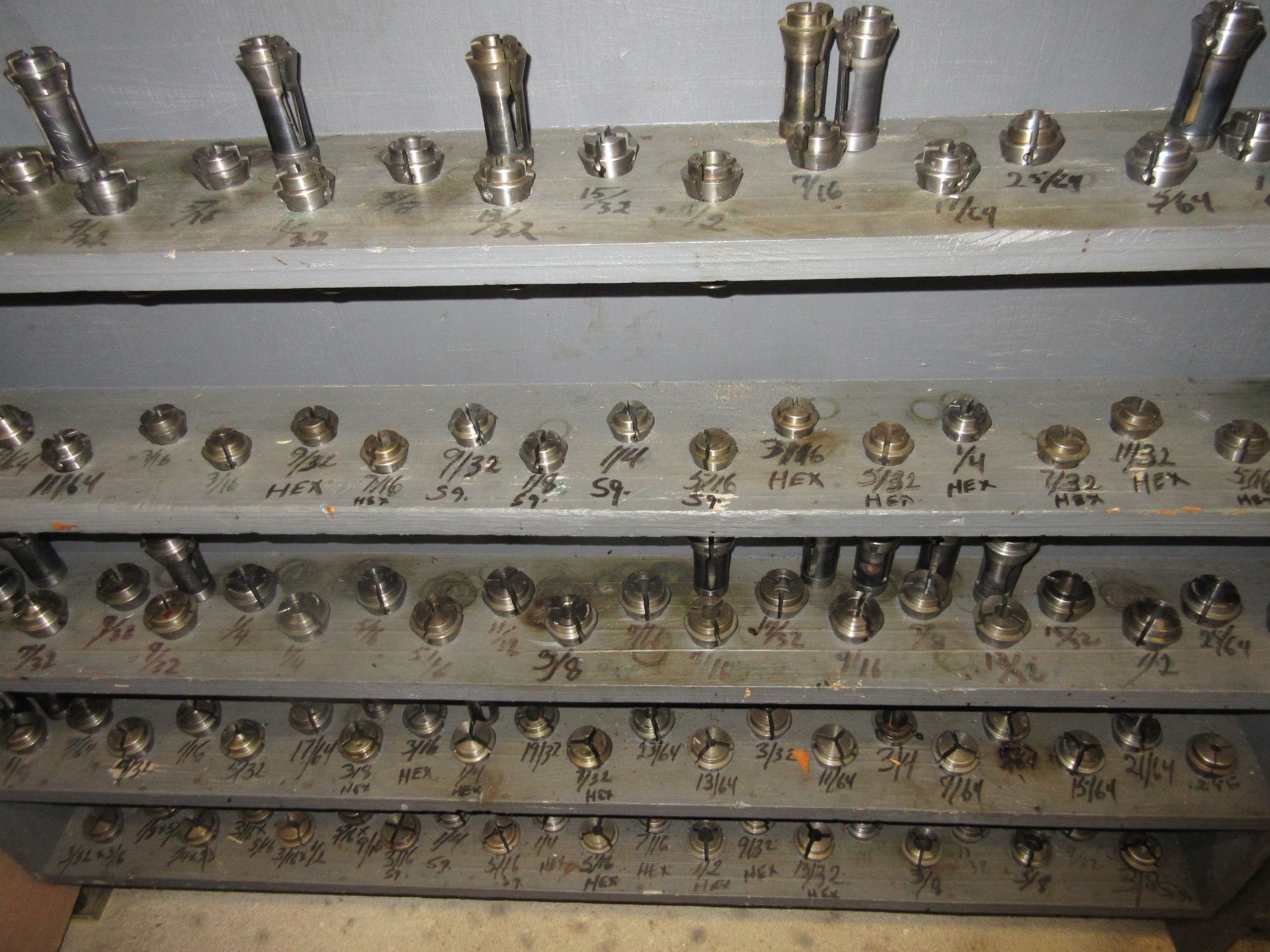 LOT Asst. Collets, Bushings, Drills, Chucks, Cutters, Tool Holders, Machine Parts, Knurling Tools in - Image 16 of 17