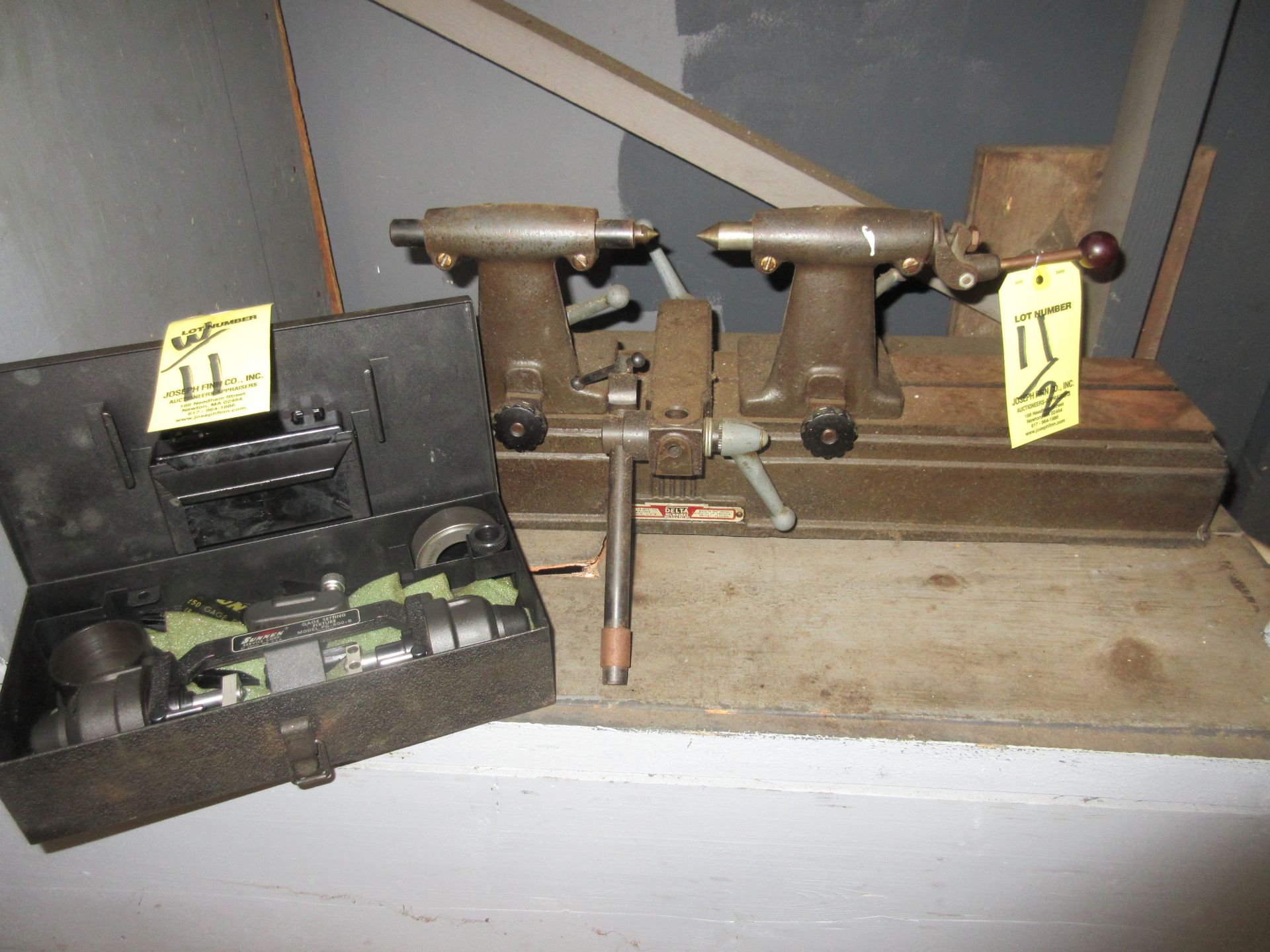 LOT (2) Pieces, Delta Benchtop Centering Fixture & Sunnen PG-500S Fixture Setting Gage - Image 3 of 3