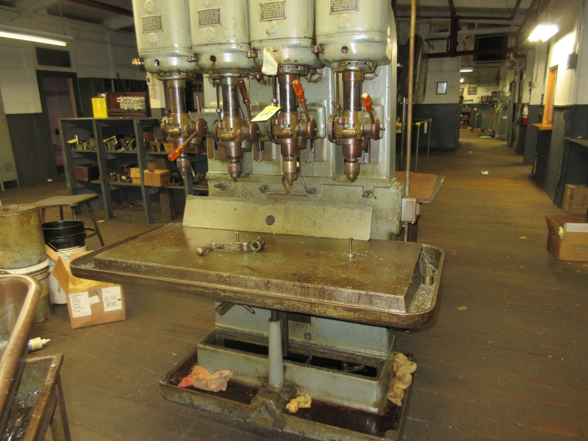 (1) Leland Gifford (4) Spindle Production Drill - Image 2 of 2