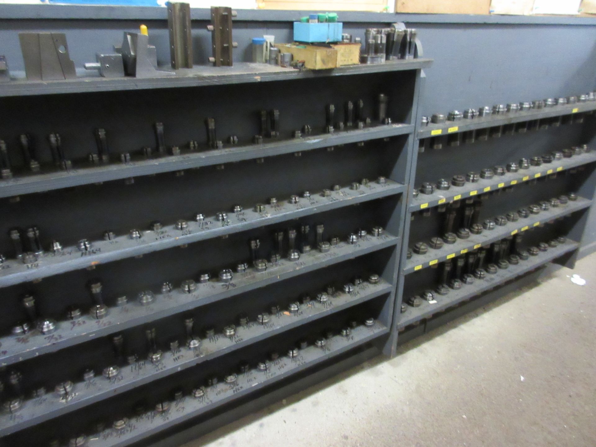 LOT Asst. Collets, Bushings, Drills, Chucks, Cutters, Tool Holders, Machine Parts, Knurling Tools in - Image 15 of 17