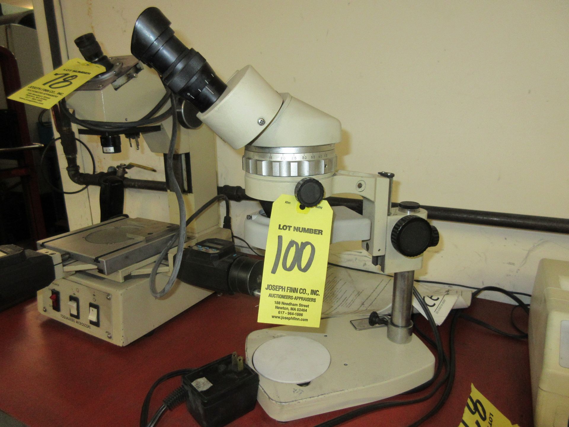 (1) Unitron ZSB Microscope