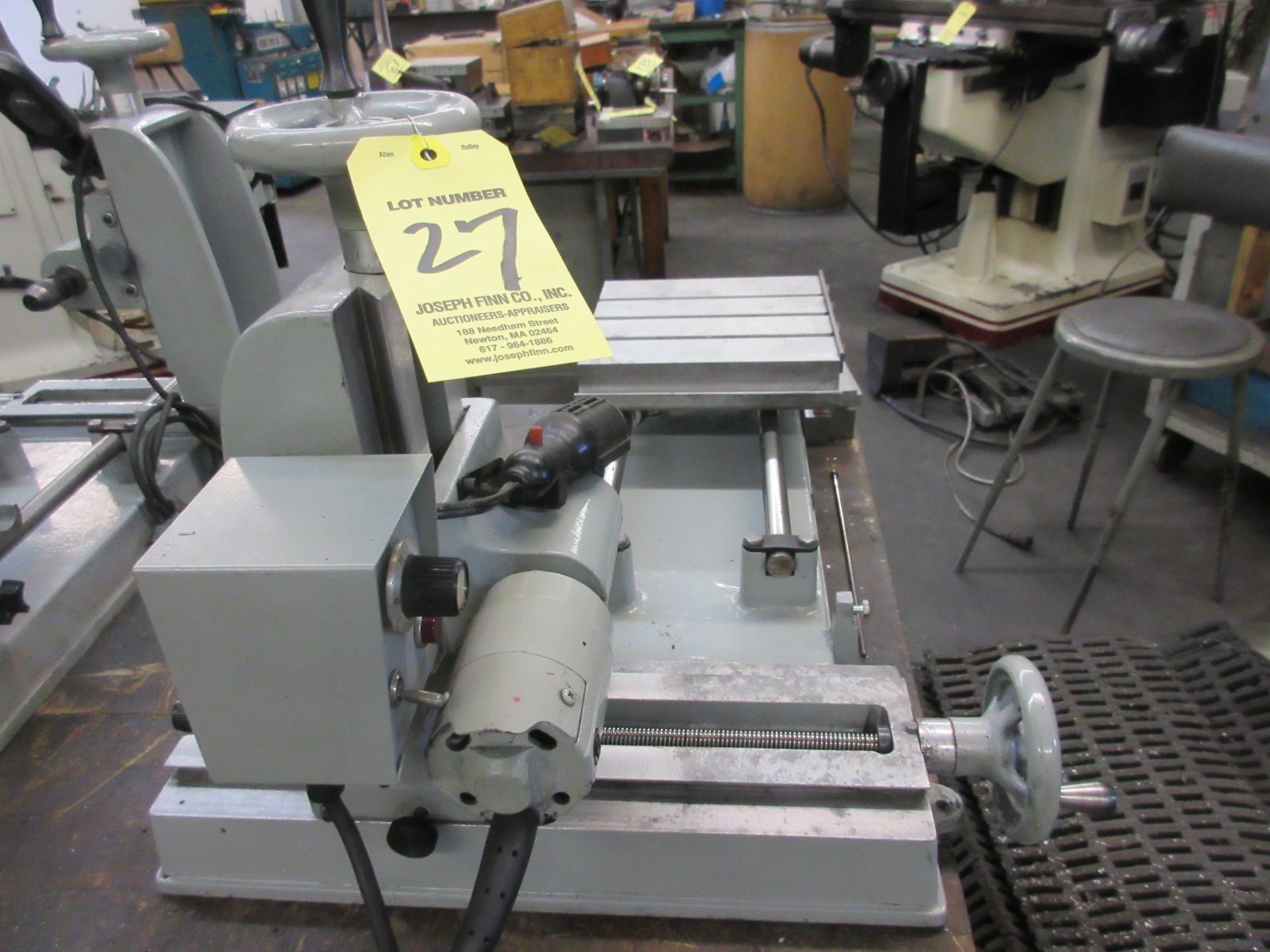 (1) Westoff WM-100-1 991707 Mini Mill, 9" Slotted Table