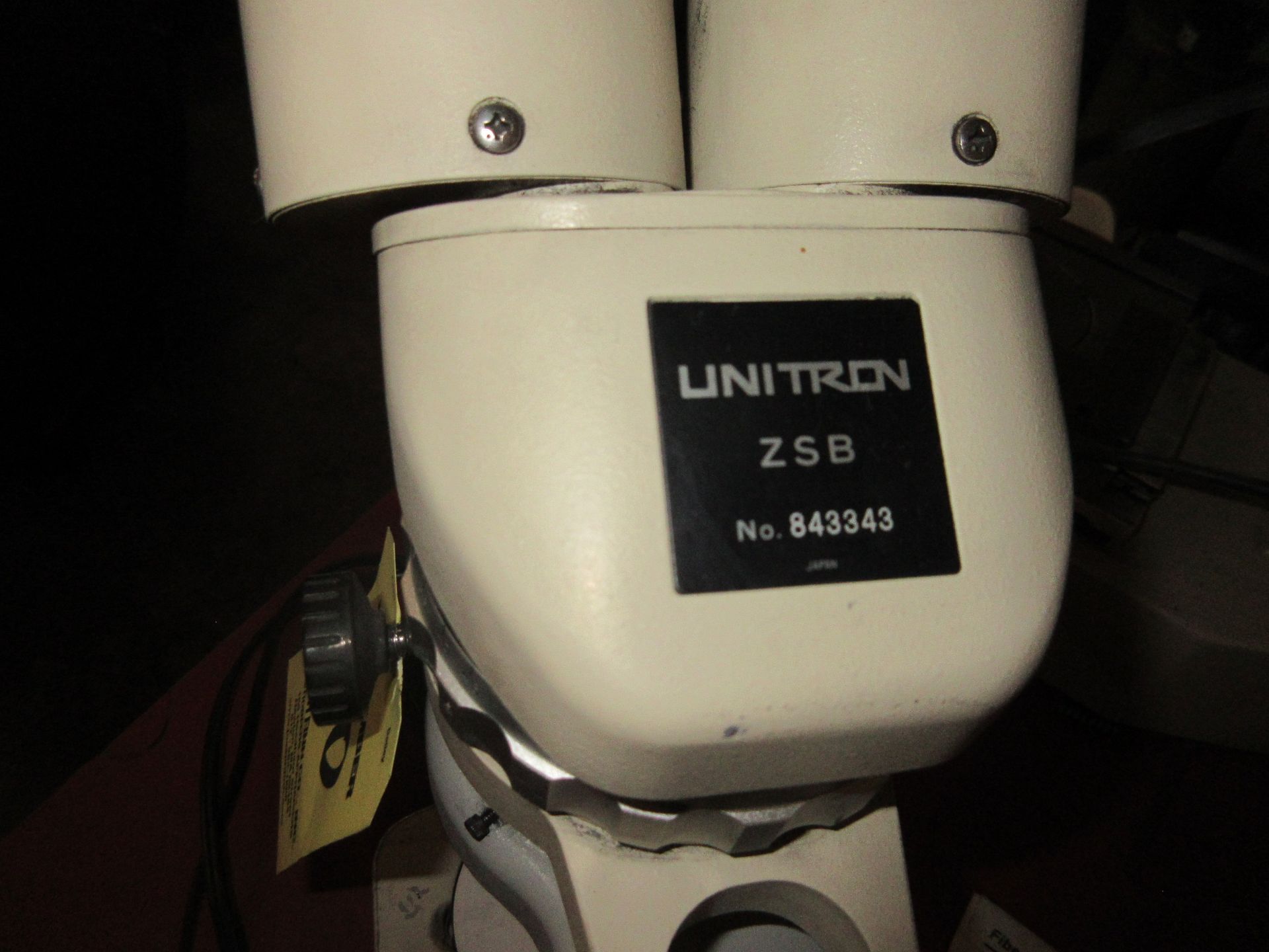 (1) Unitron ZSB Microscope - Image 2 of 2