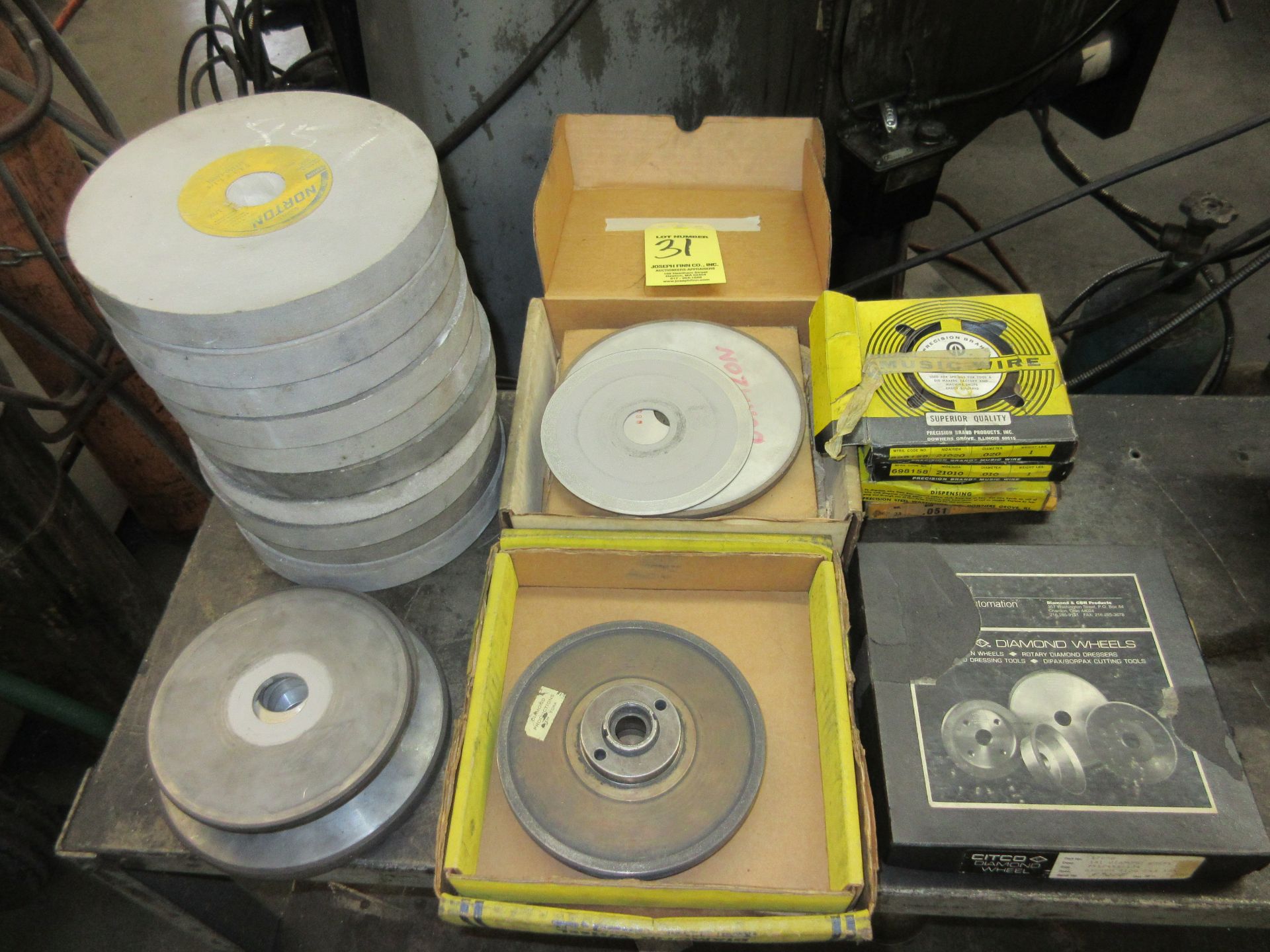 LOT Asst. Norton Grinding Wheels & Diamond Wheels - Image 2 of 2