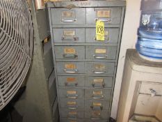 (1) Systems (10) Double Drawer Cabinet w/ Contents