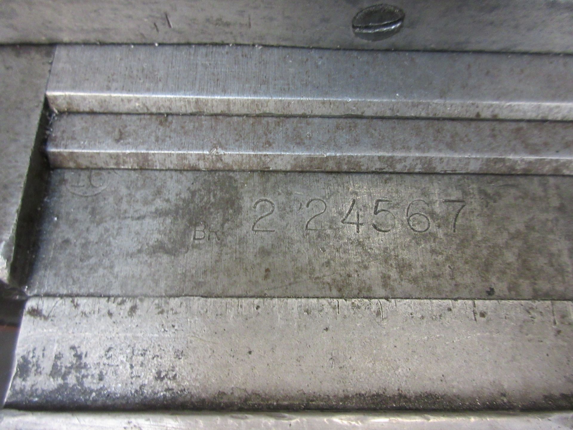 (1) Bridgeport Vari Speed CNC Vertical Mill s/n 224567, 9" x 4" Table Size, 8” Riser Block, Proto - Image 4 of 5