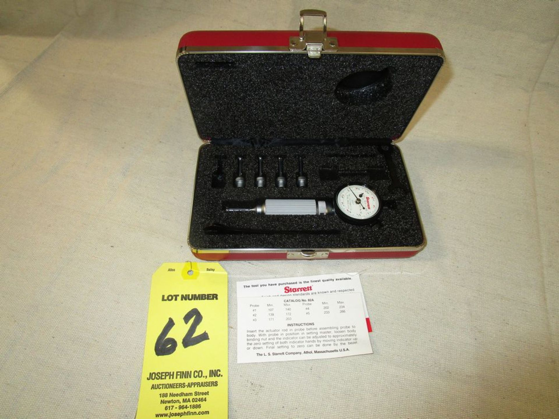 (1) Starrett 82A Probe Gauge