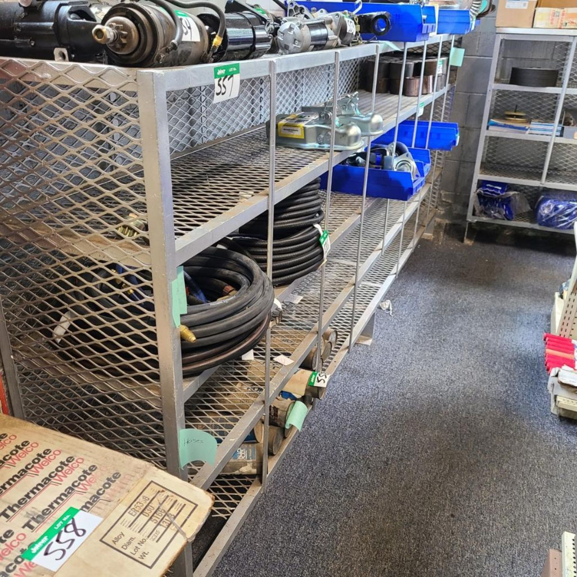STEEL PARTS SHELVING - Image 2 of 2