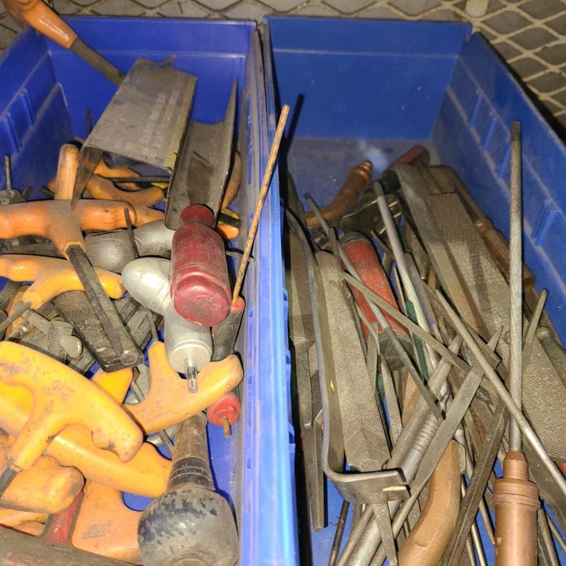 2 BOXES OF HEX WRENCHES & FILES - Image 2 of 2