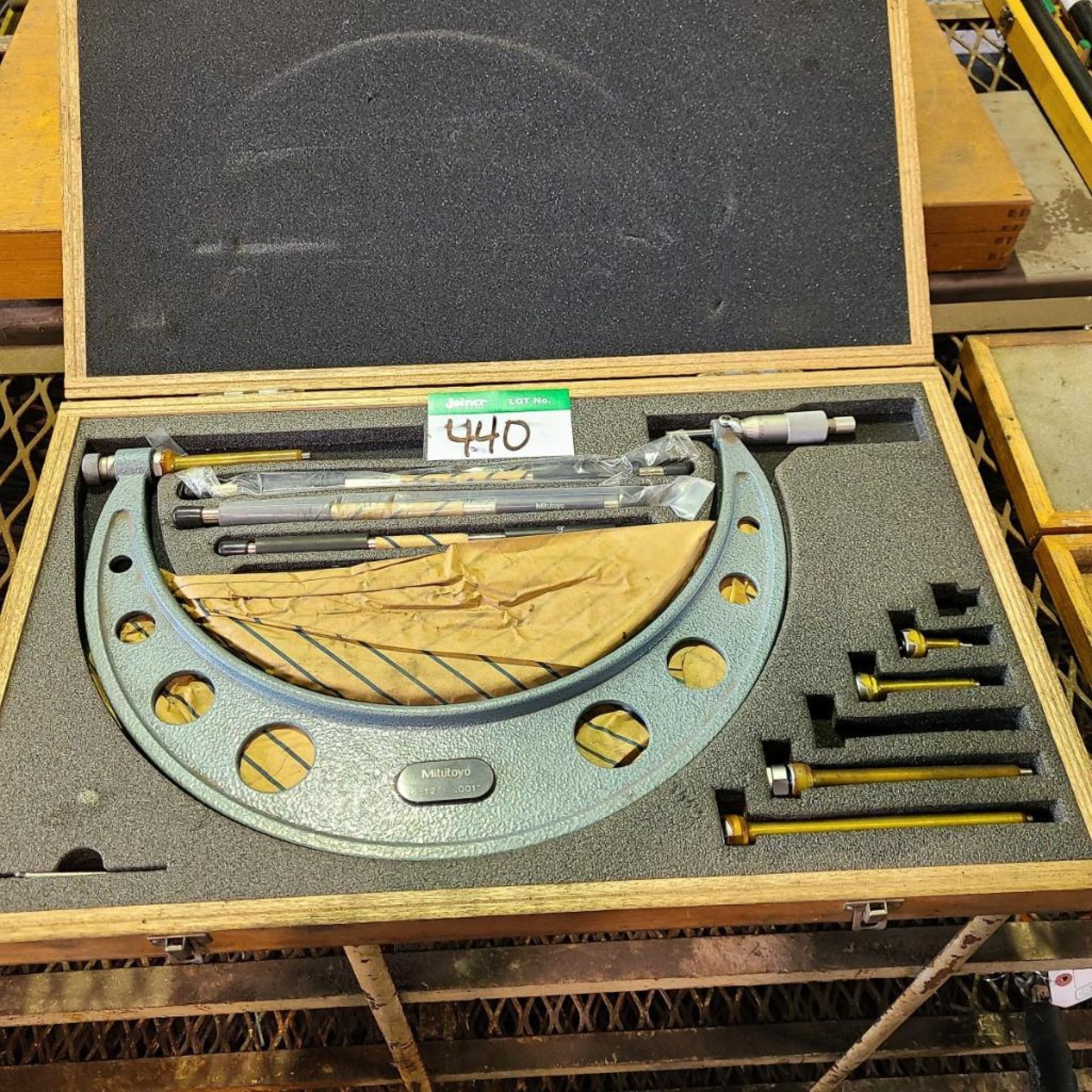 MITUTOYO 6-12" MICROMETER