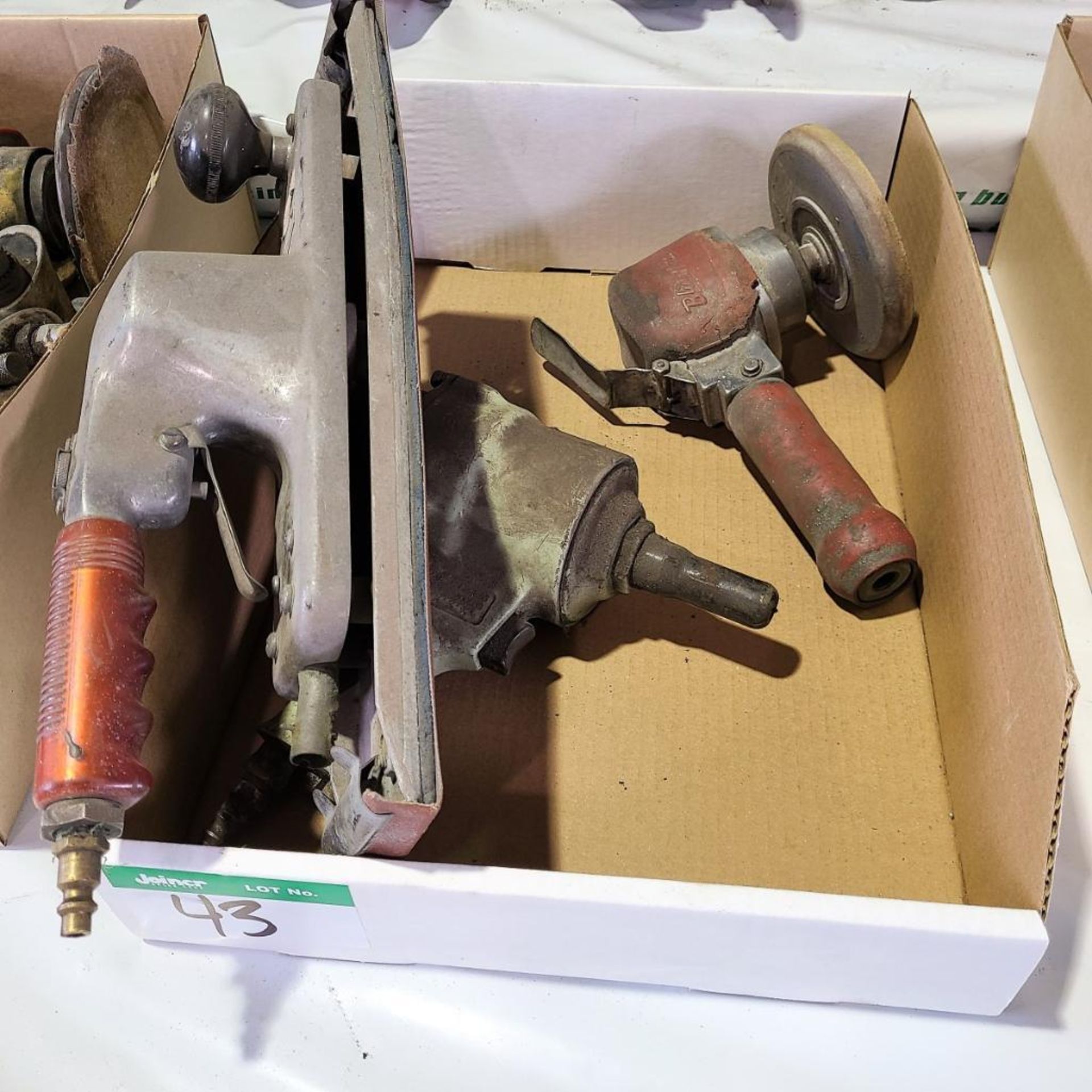 BOX OF 3 AIR TOOLS