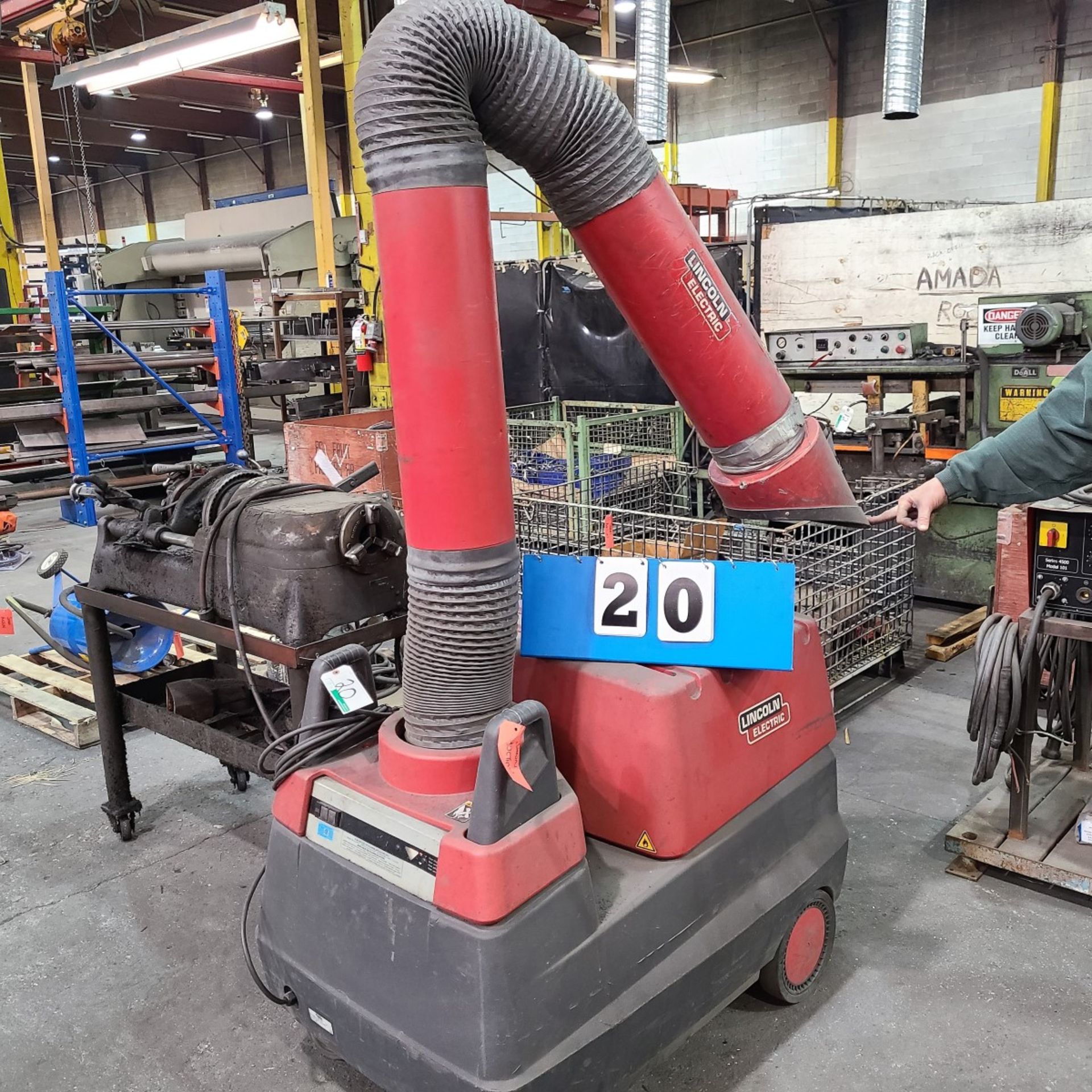 LINCOLN MOBIFLEX 200-M-CPL WELDING EXTRACTION UNIT