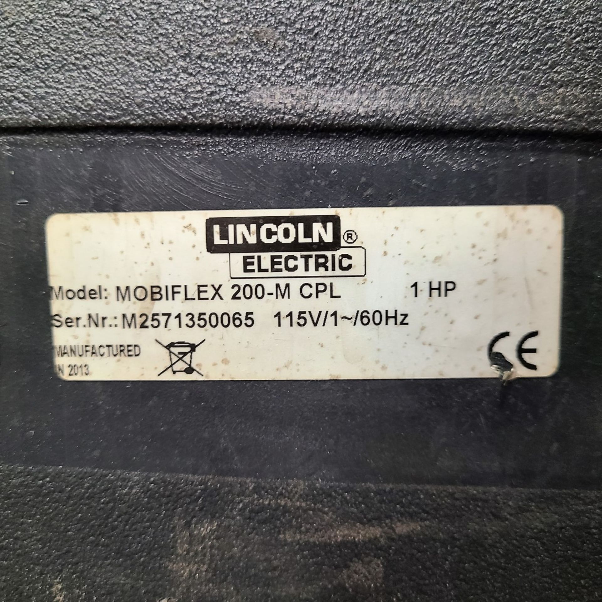 LINCOLN MOBIFLEX 200-M-CPL WELDING EXTRACTION UNIT - Image 3 of 3