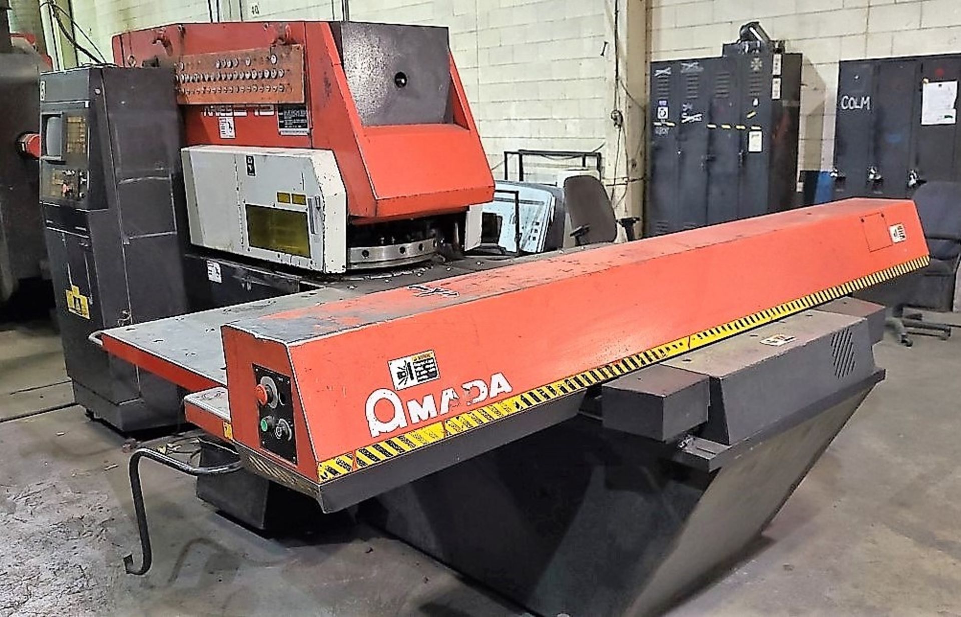 CNC TURRET PUNCH – AMADA ARIES 245, 20-TON, 19 TURRET STATIONS, 460V/3PH, S/N 24501Q14 (1994) - Image 2 of 7