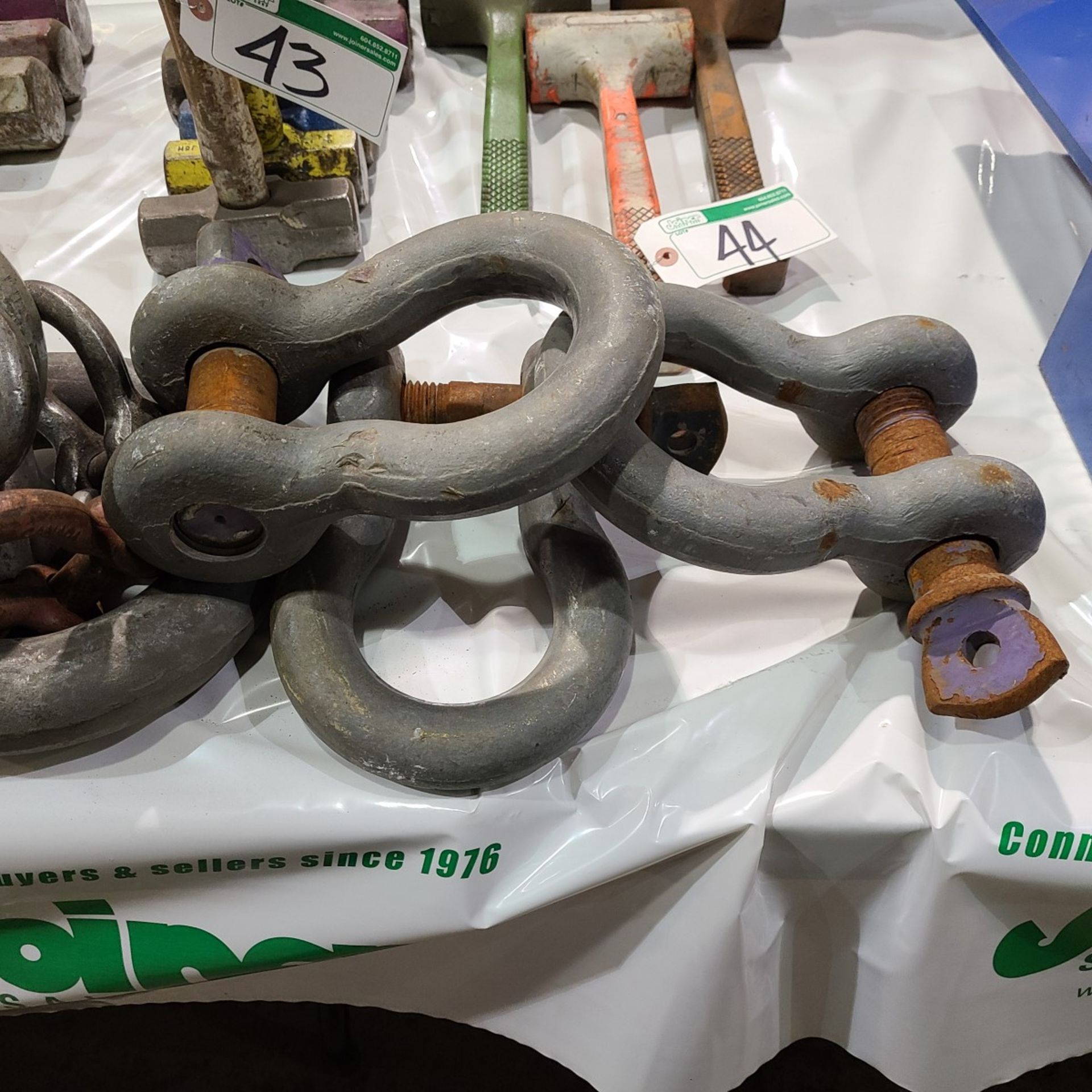LOT OF ASSORTED SHACKLES - Image 2 of 3