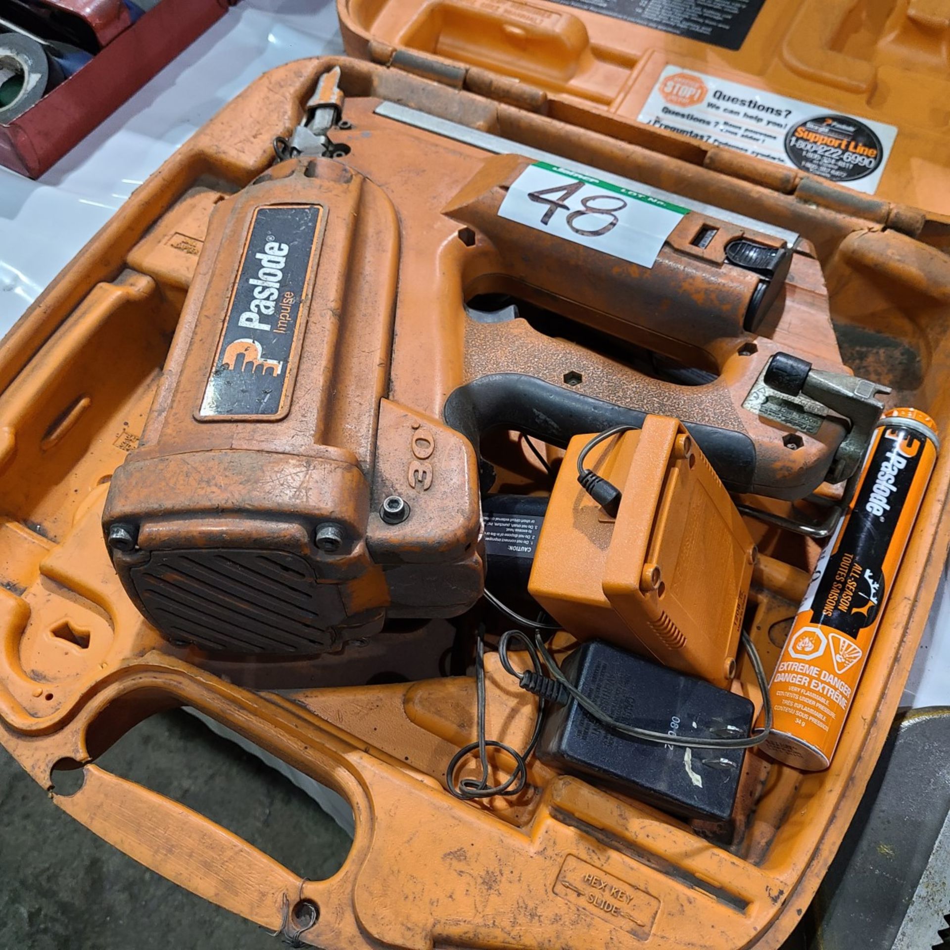 PASLODE - IMPULSE 30 DEGREE CORDLESS FRAMING NAILER - Image 2 of 2