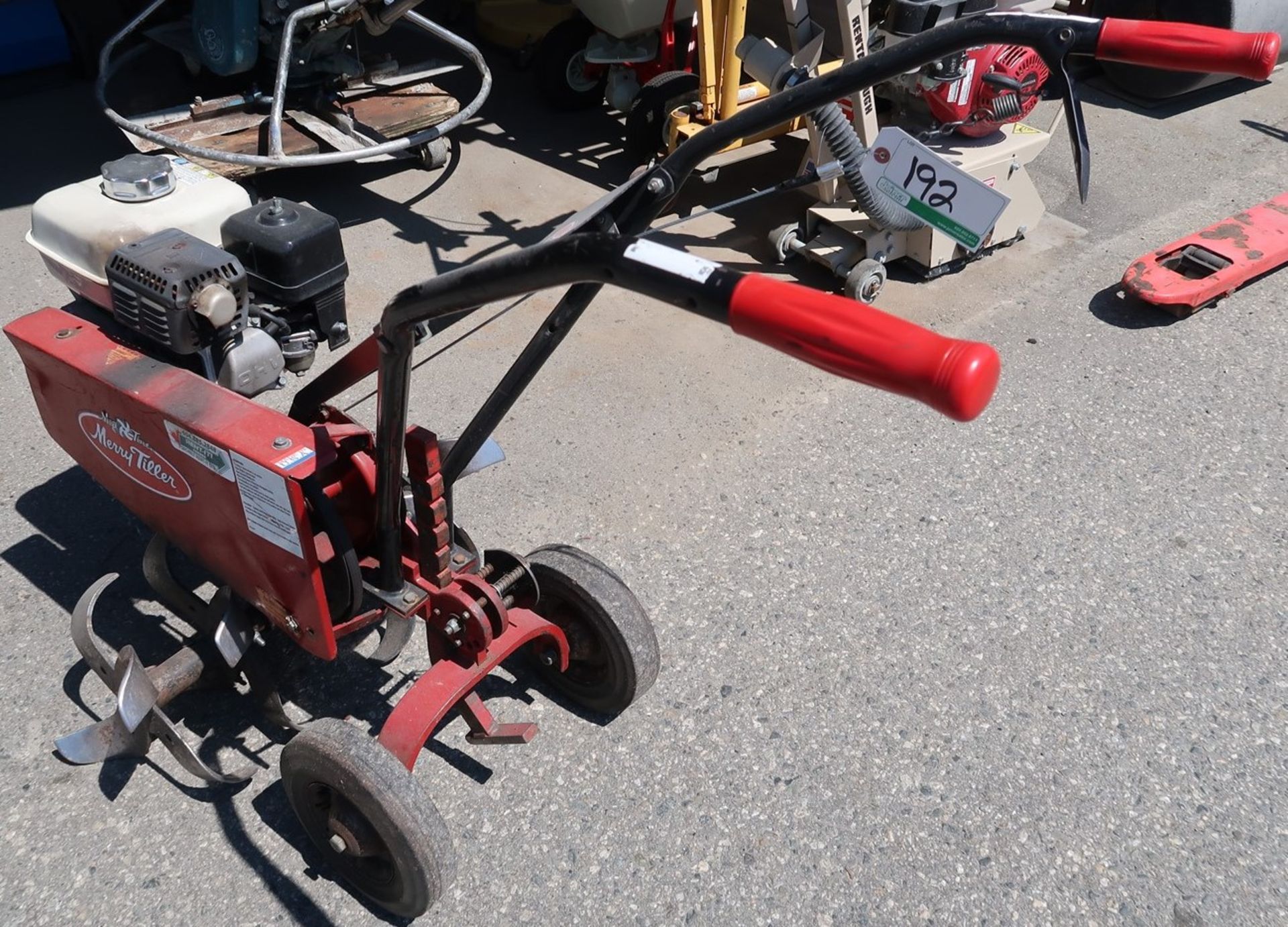 MERRY TILLER GAS ROTOTILLER W/HONDA GX160 ENGINE