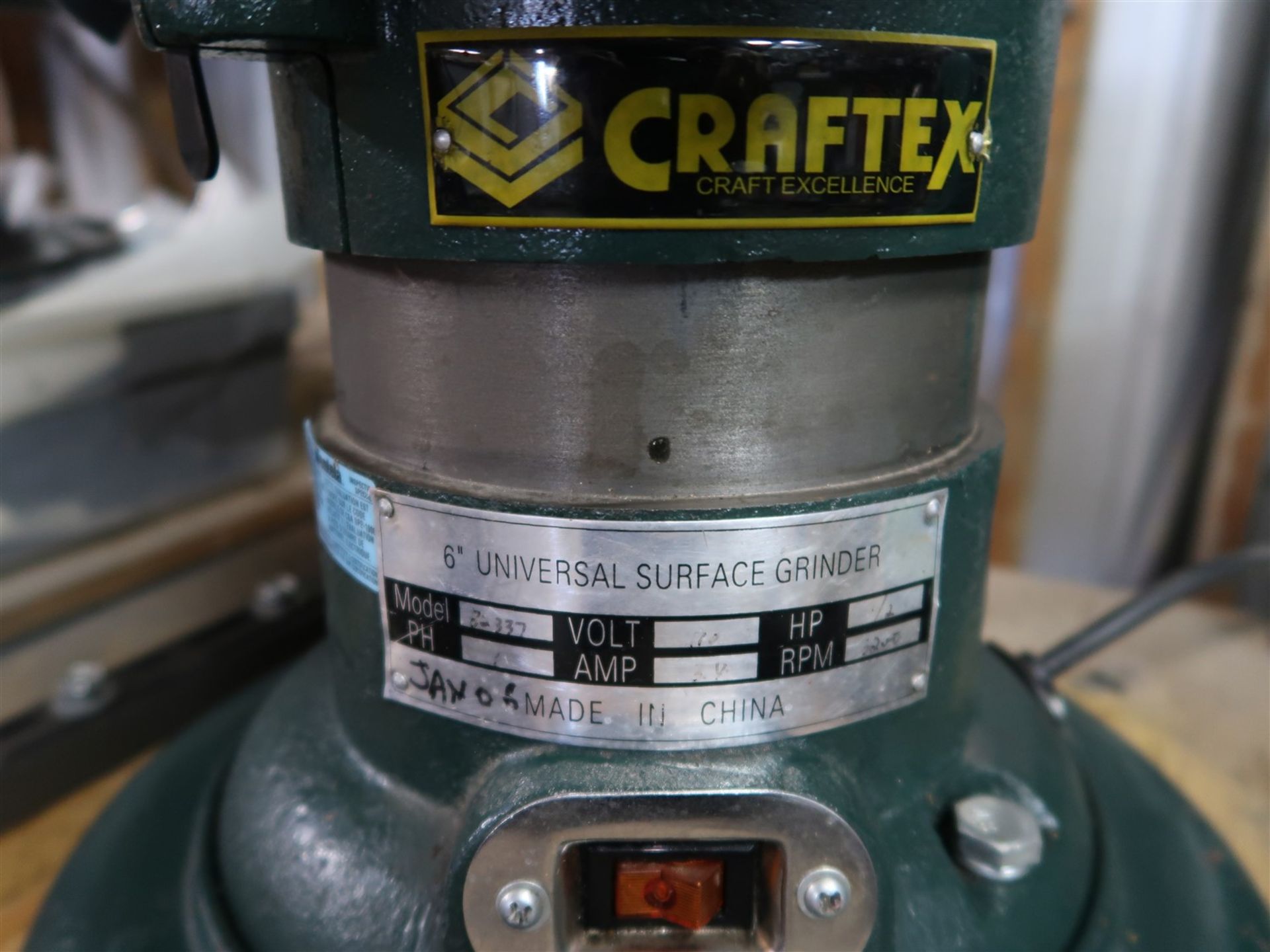 CRAFT EX 6 IN. UNIVERSAL SURFACE GRINDER - Image 2 of 2