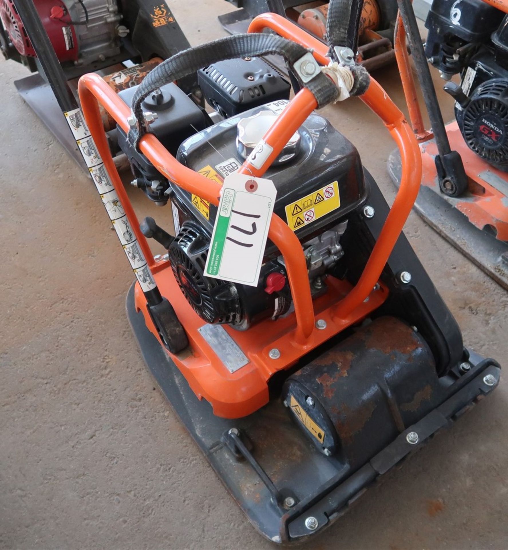 2020 PATRON FP100 PLATE COMPACTOR, W/HONDA ENGINE - Image 2 of 3