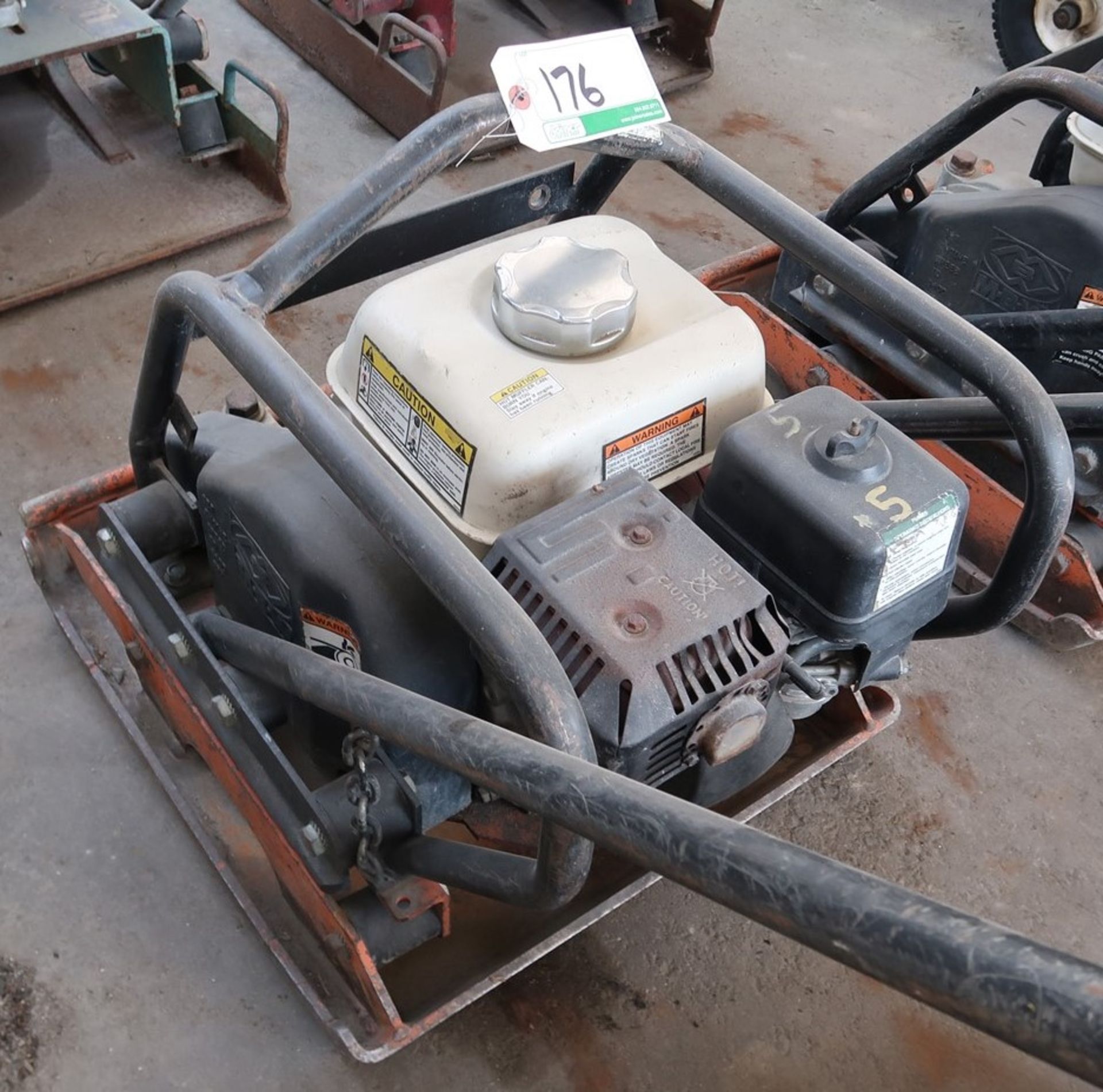 MBW PLATE COMPACTOR W/HONDA ENGINE - Image 2 of 2