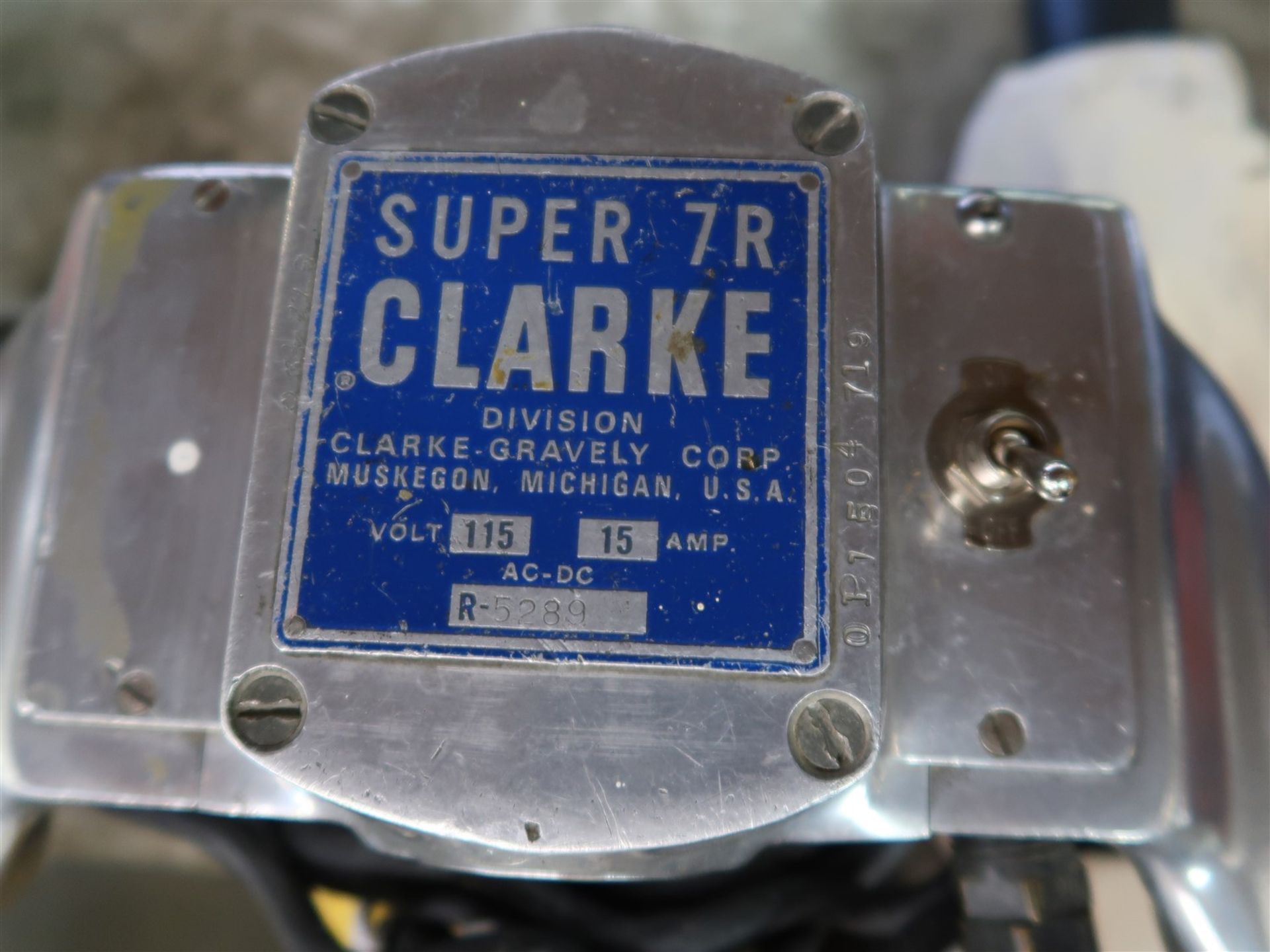 CLARKE SUPER 7R FLOOR SANDER - Image 2 of 2