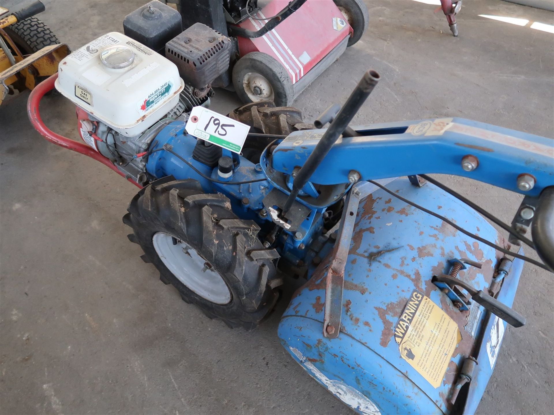 GARDNER 710 GAS ROTOTILLER W/HONDA GX160 ENGINE - Image 2 of 2