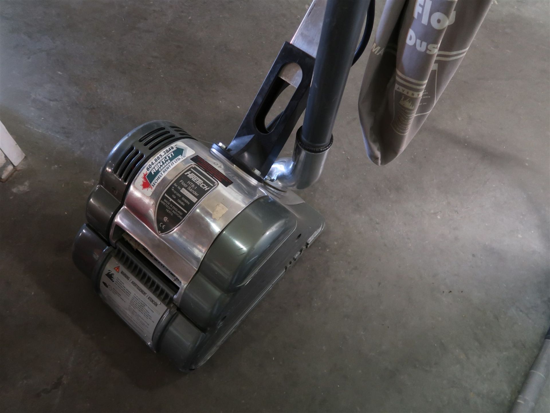 HIRETECH HT8-1 FLOOR SANDER - Image 2 of 3