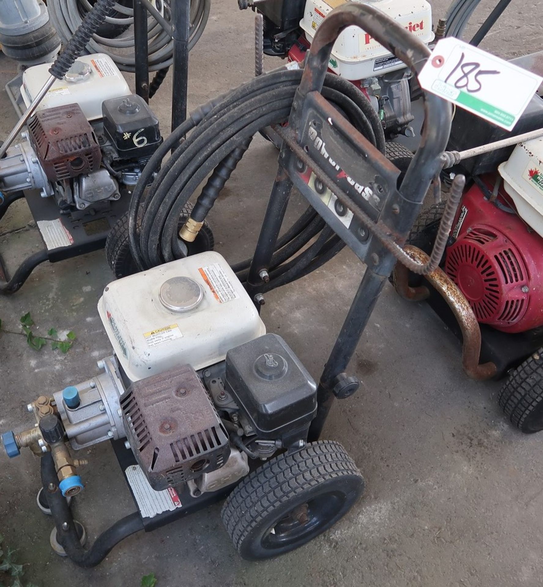 POWER EASE PRESSURE WASHER W/HONDA GX200 ENGINE