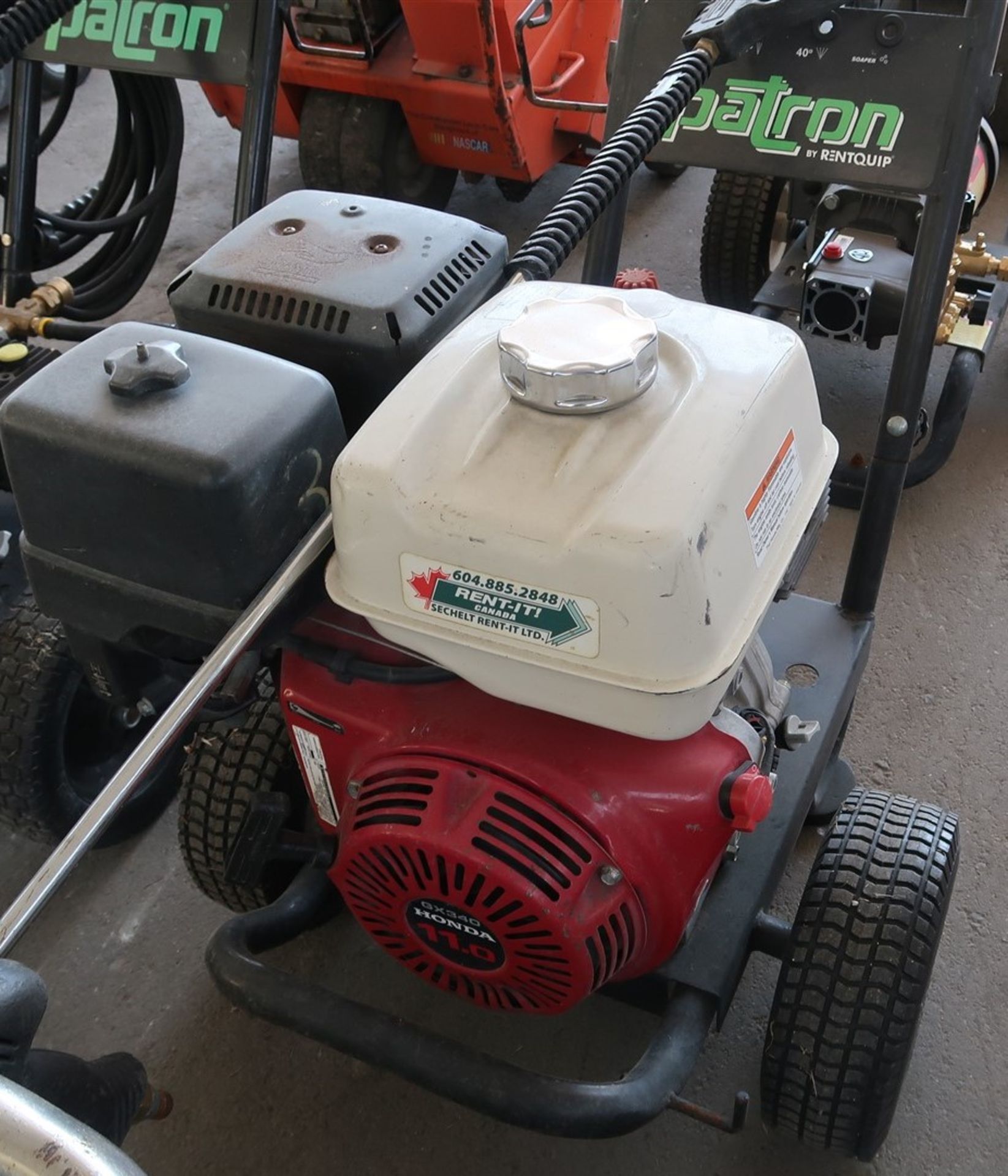 PATRON PRESSURE WASHER W/HONDA GX340 ENGINE - Image 2 of 2