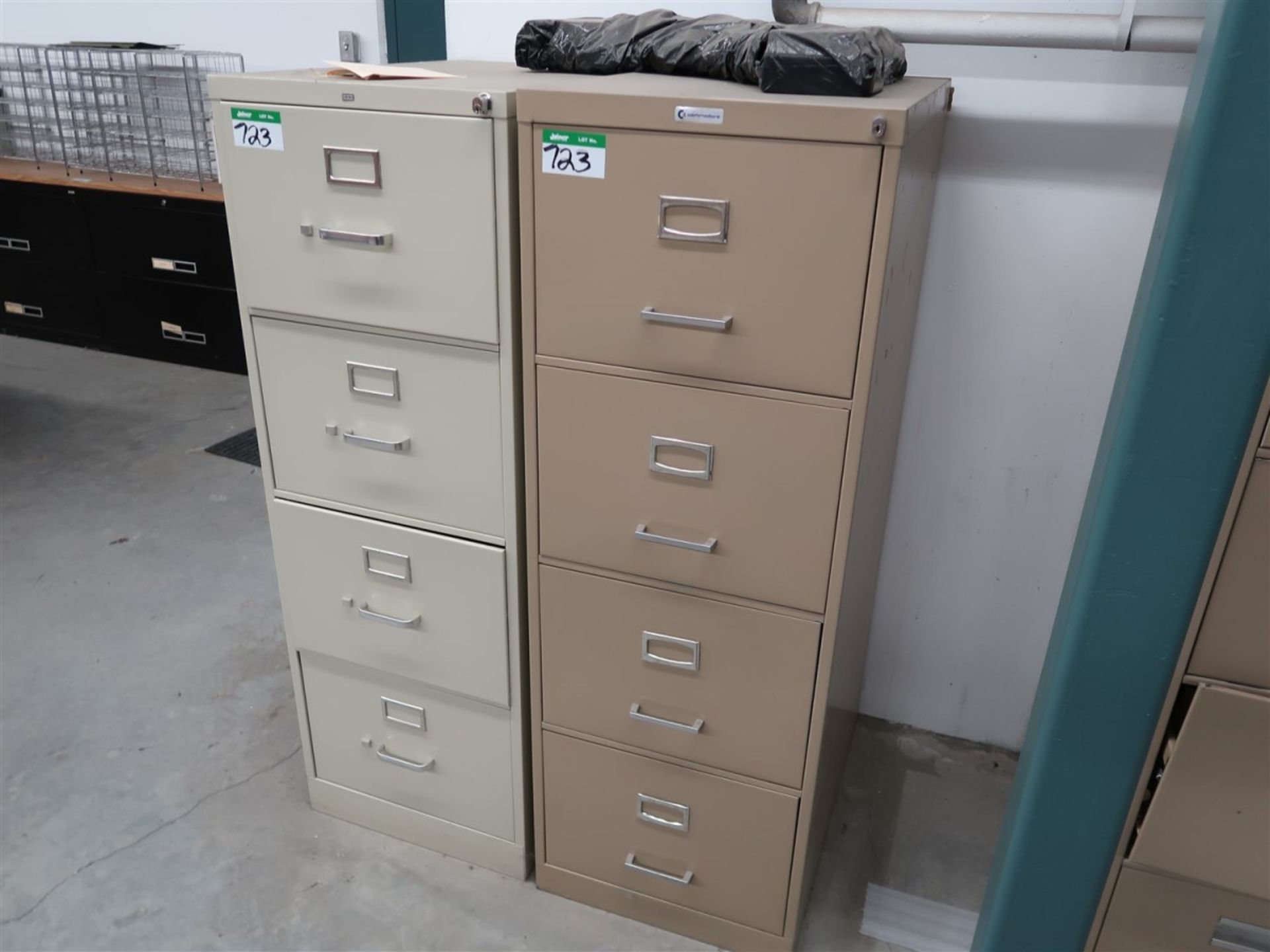 2 LEGAL 4 DR. UPRIGHT FILE CABINETS