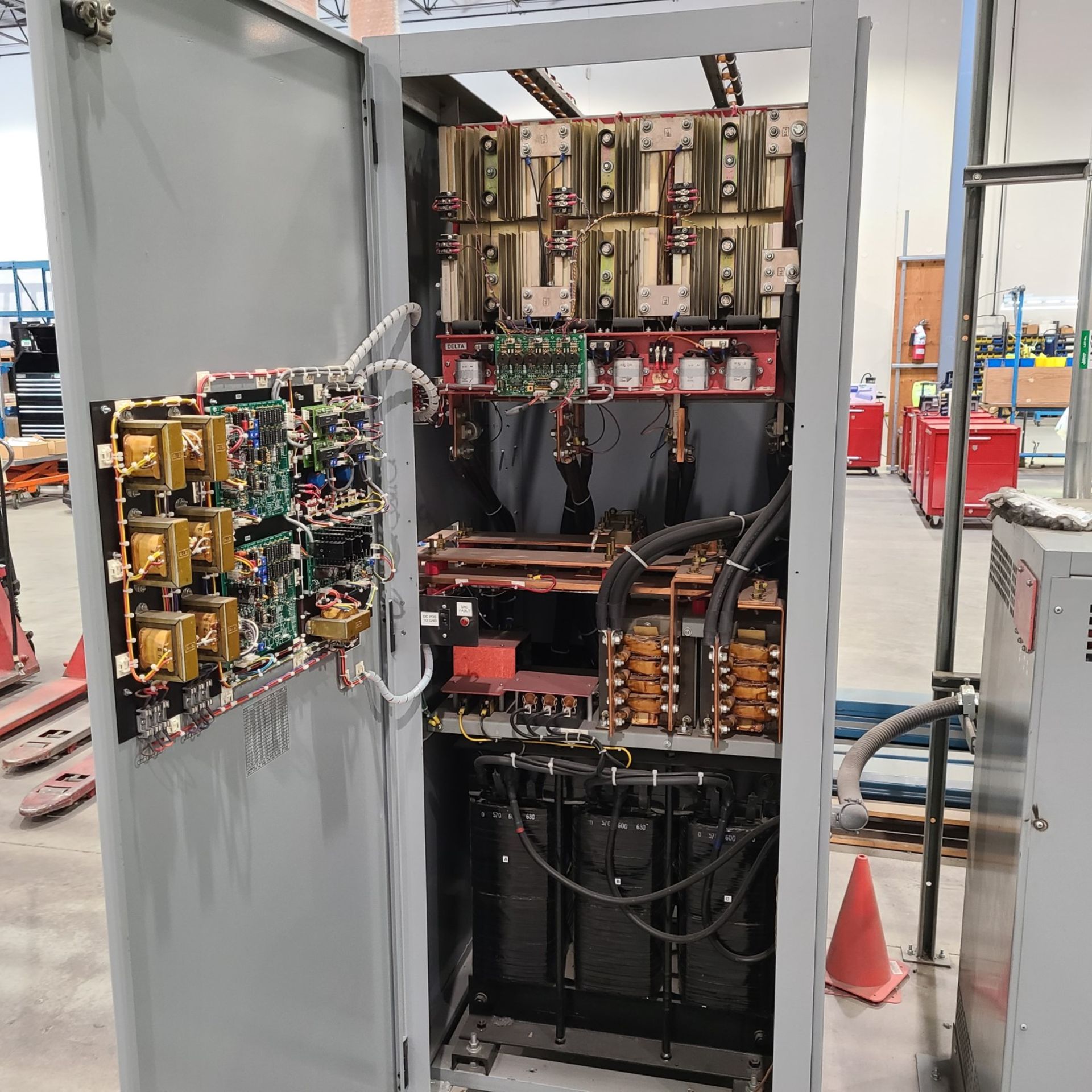 PPS 48/2,000 UNIT A TESTING POWER SUPPLY (DISCONNECT BUSS FROM OVERHEAD BUSS) - Image 3 of 6