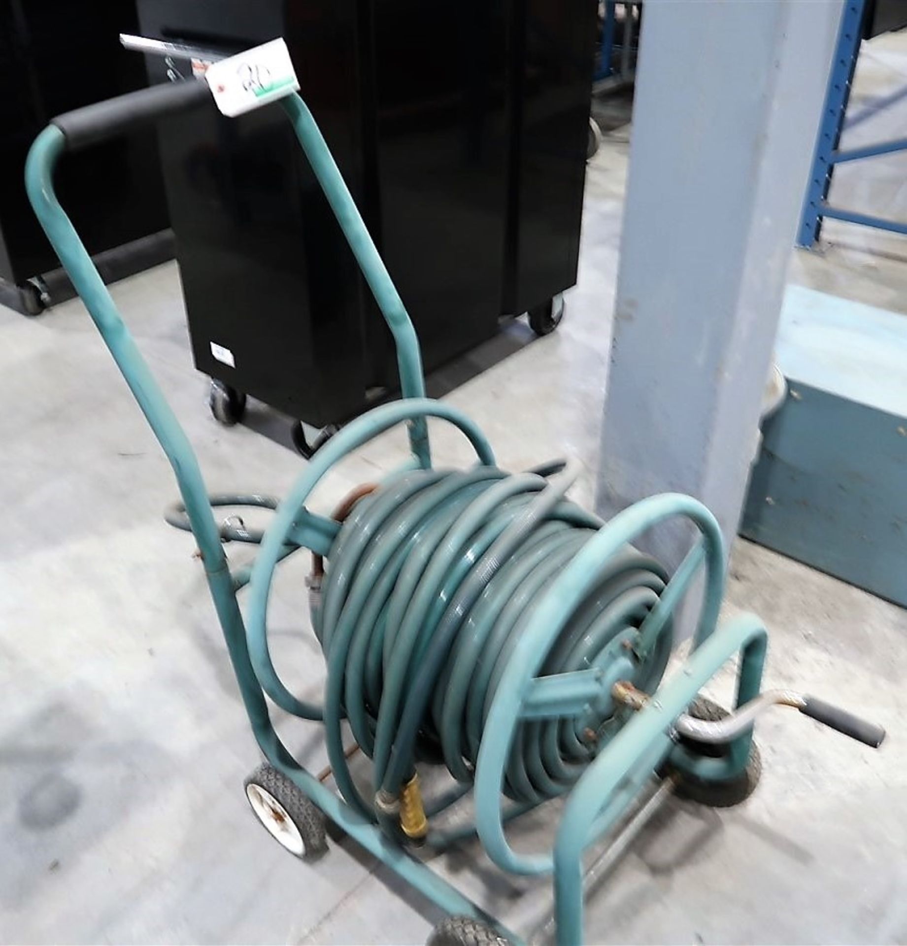 MOBILE HOSE REEL CART C/W HOSE