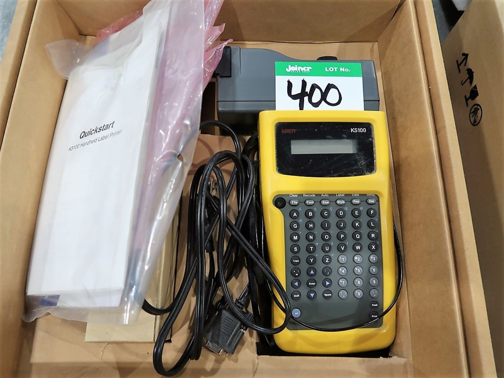 KROY K5100 HANDHELD LABEL PRINTER