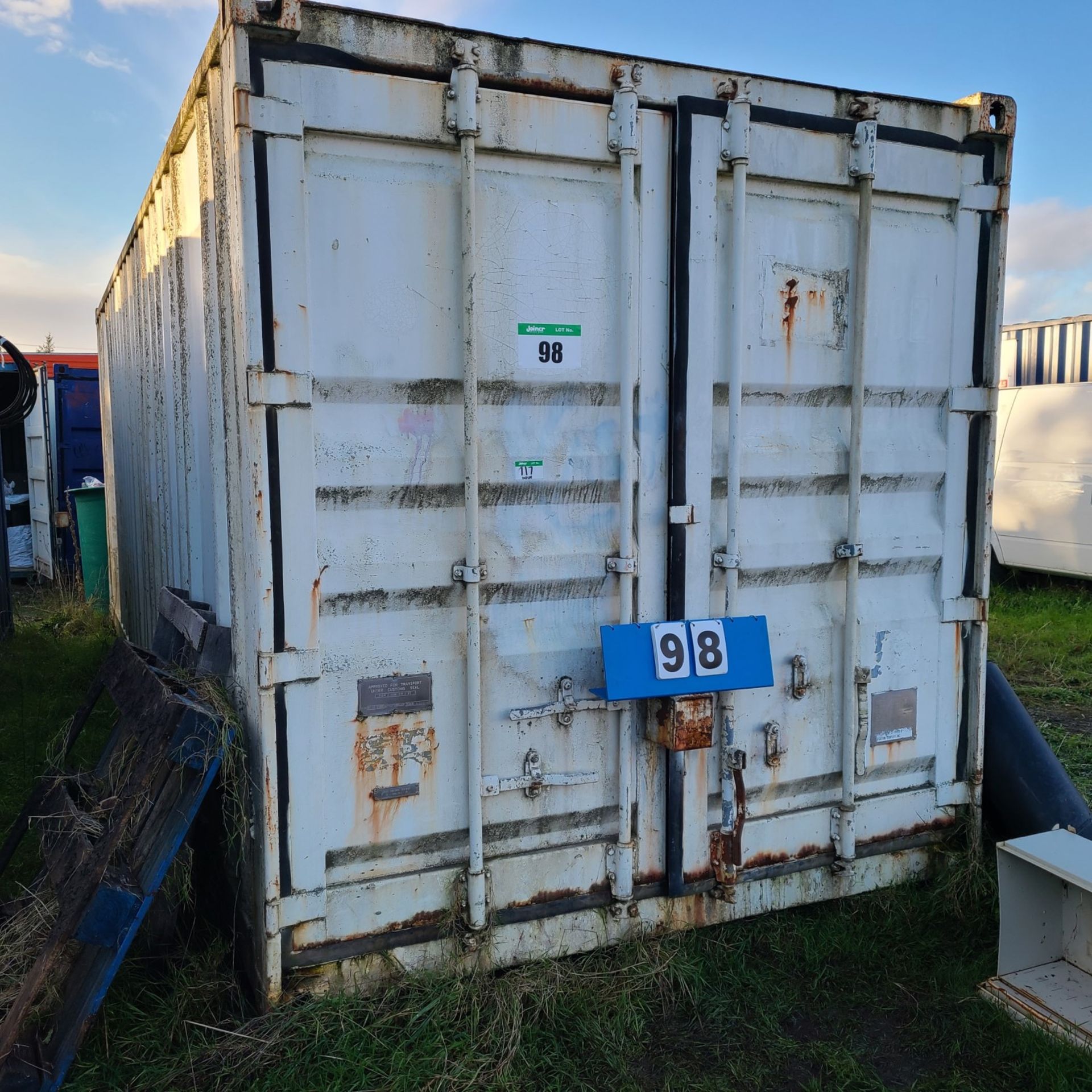 CONTAINER - 20 FT. SEACAN - DOES NOT INCLUDE CONTENTS (LOCATED OFFSITE AT 13216 HALE RD., PITT