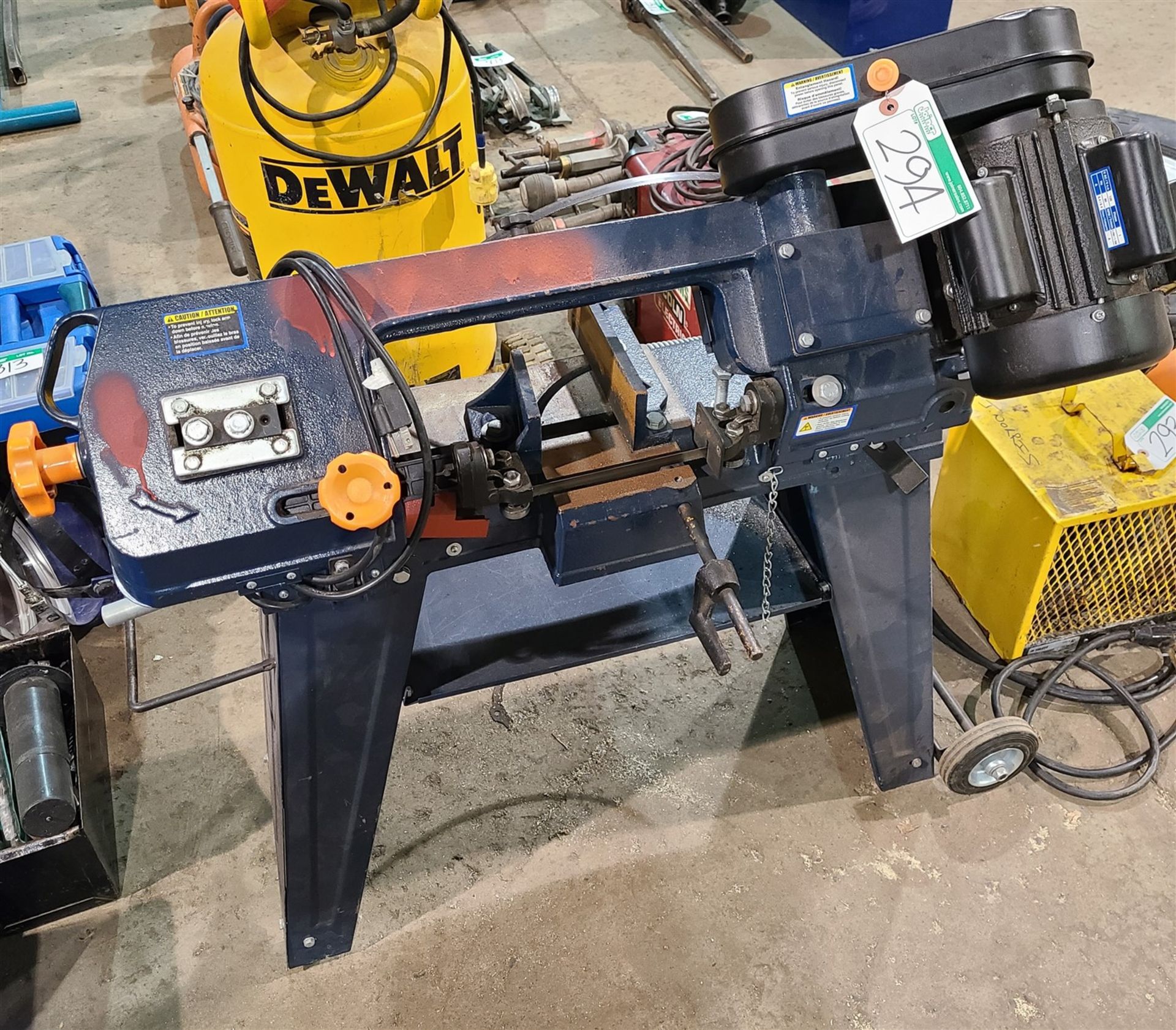 POWER FIST 4 1/2 IN. METAL BANDSAW, 120V