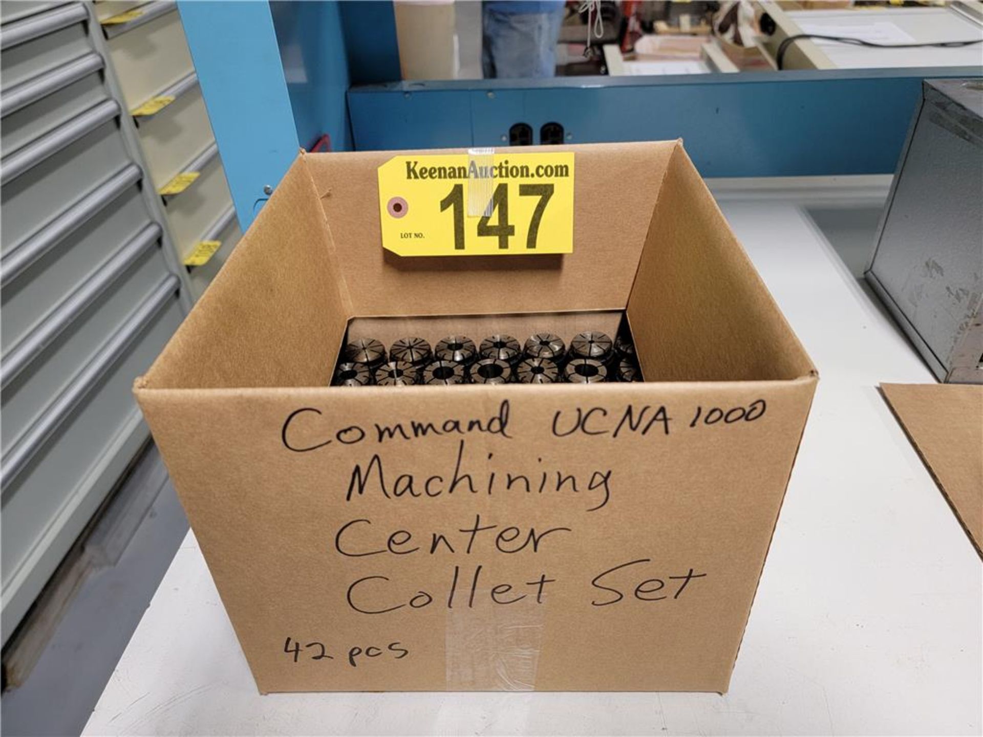 COMMAND UCNA 1000 MACHINING CENTER W/42-PIECE COLLET SET, 3/32"-3/4" - Image 2 of 2