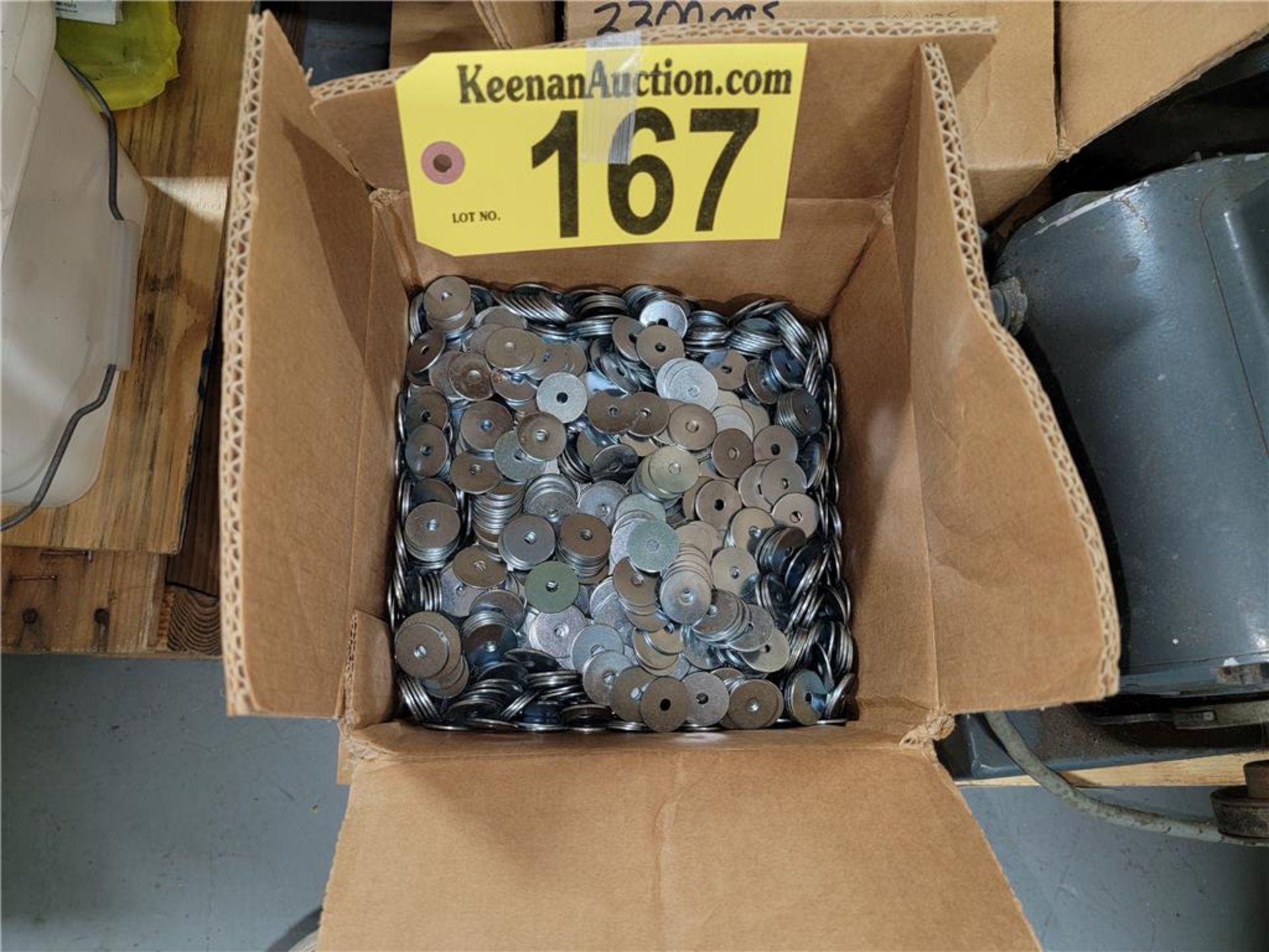 2,925-PIECES OF 1"X7/32" FENDER WASHERS