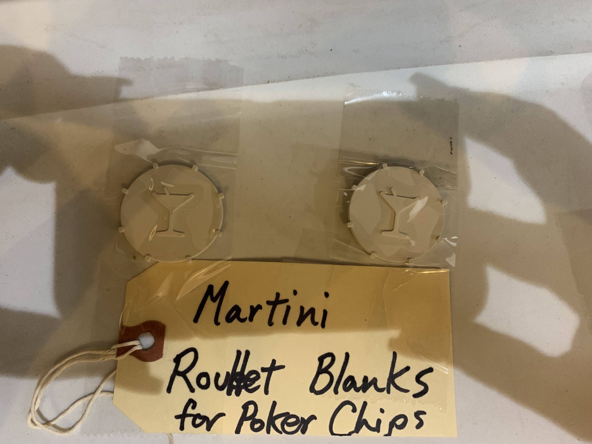 MARTINI ROULETTE BLANKS FOR POKER CHIPS - Image 2 of 2