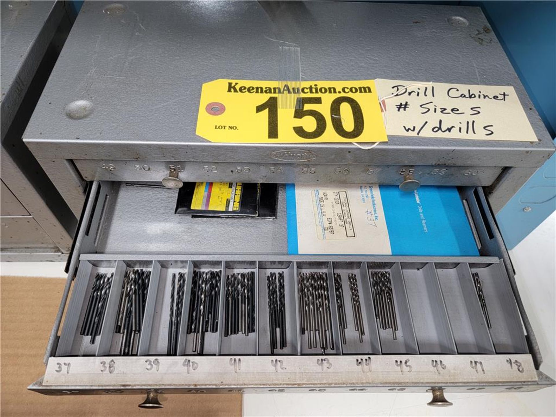 DRILL CABINET # SIZES W/DRILLS - Image 5 of 6