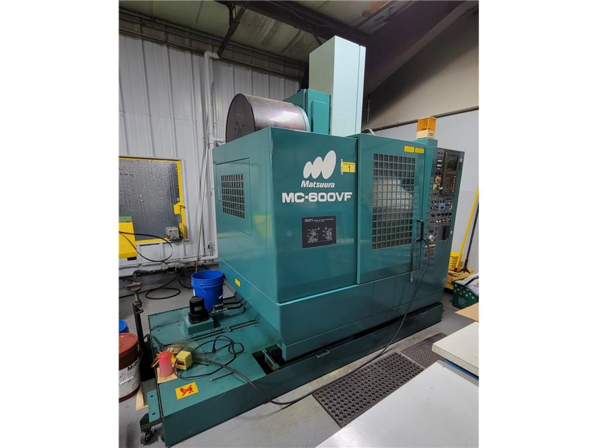 1997 MATSUURA MACHINING CENTER, MODEL MC-600VF, 3-AXIS, 3PH, AC 200/220V, S/N:951012225, W/MANUALS &