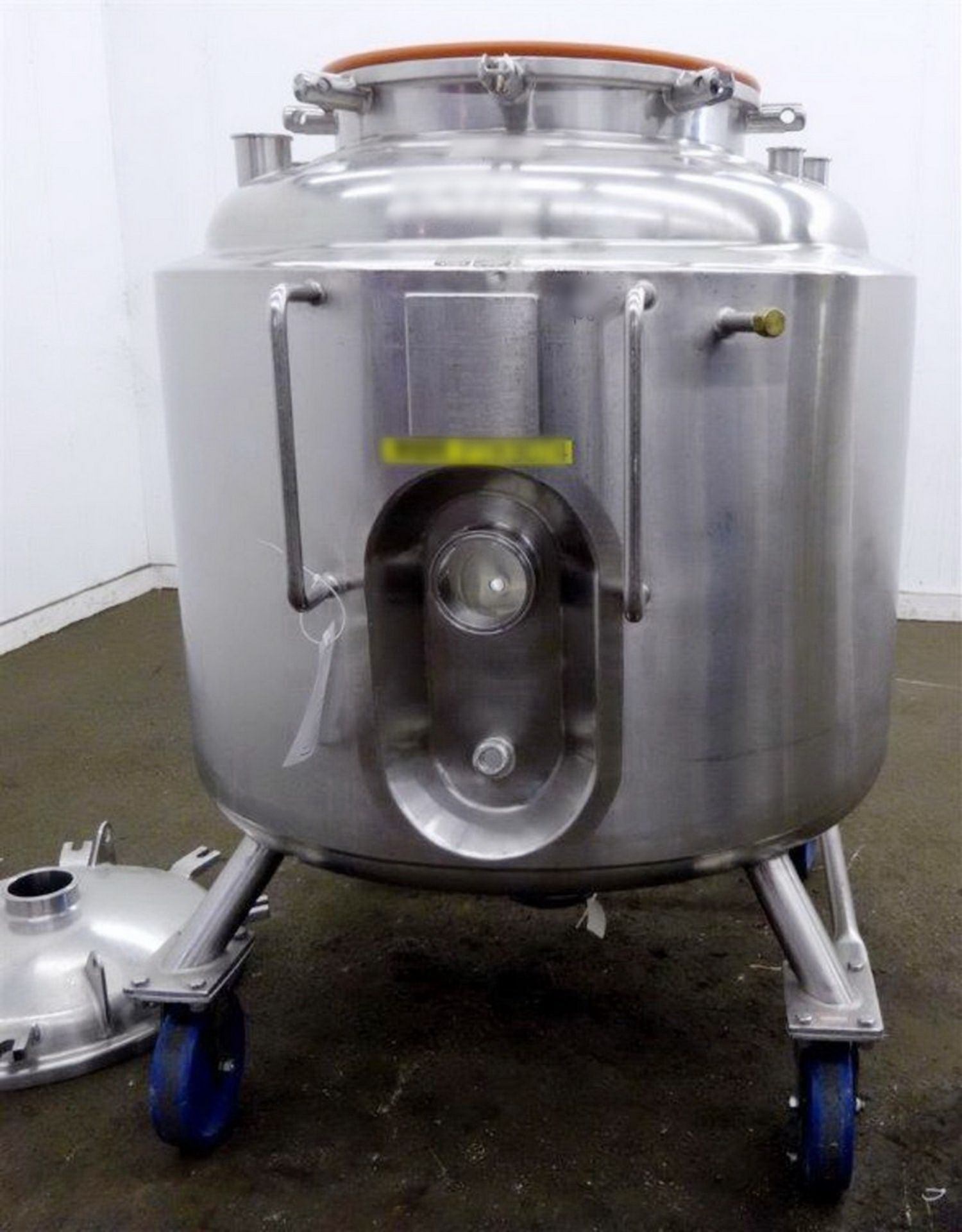 Precision Stainless 105 gallon (400 Liter) 316L Stainless Steel Jacketed Reactor, S/N 5458-2 - Image 4 of 9