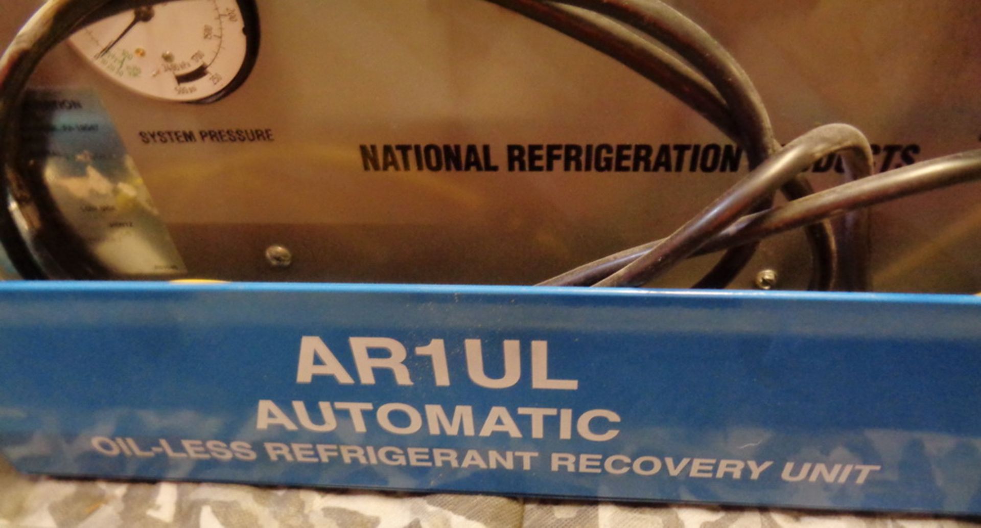 NRP GlobeSaver Series Automatic Oil less Refrigerant Recovery Unit, Model AR1UL - Image 3 of 3