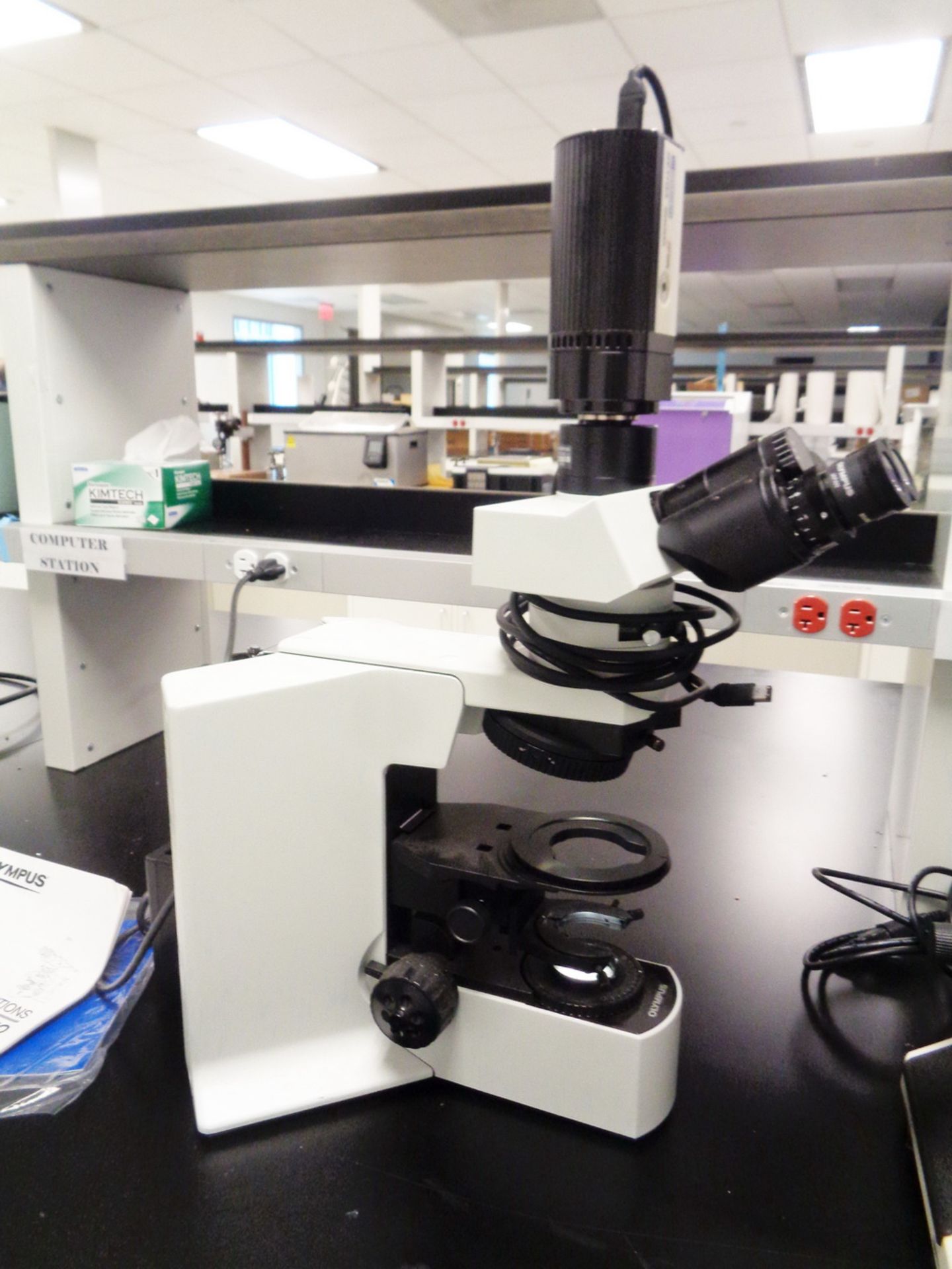 Olympus Fluorescence Microscope, Model BX 51 TF, S/N 5G20279 - Image 5 of 5