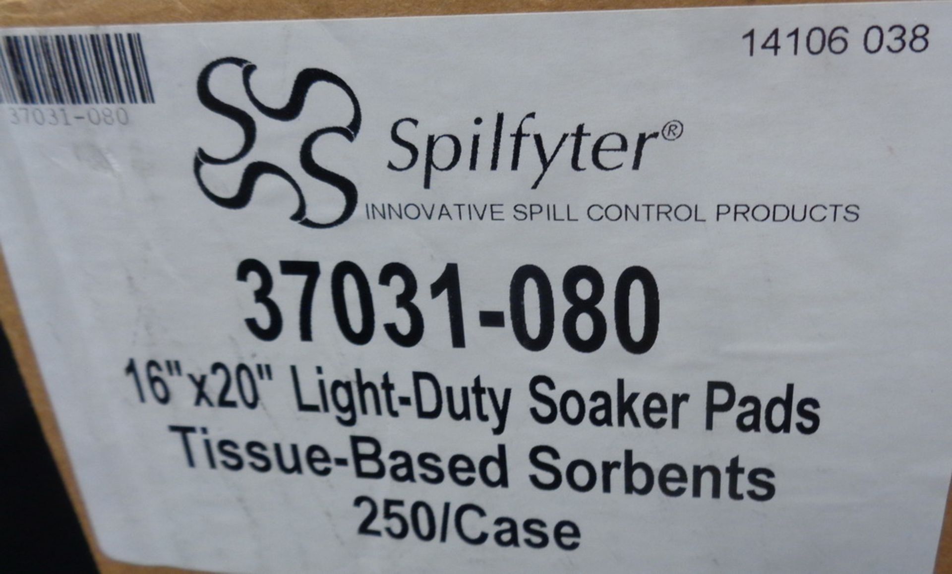 (2) Boxes of Spilfyter 16" x 20" Light-Duty Soaker Pads (250 per case) - Image 2 of 3