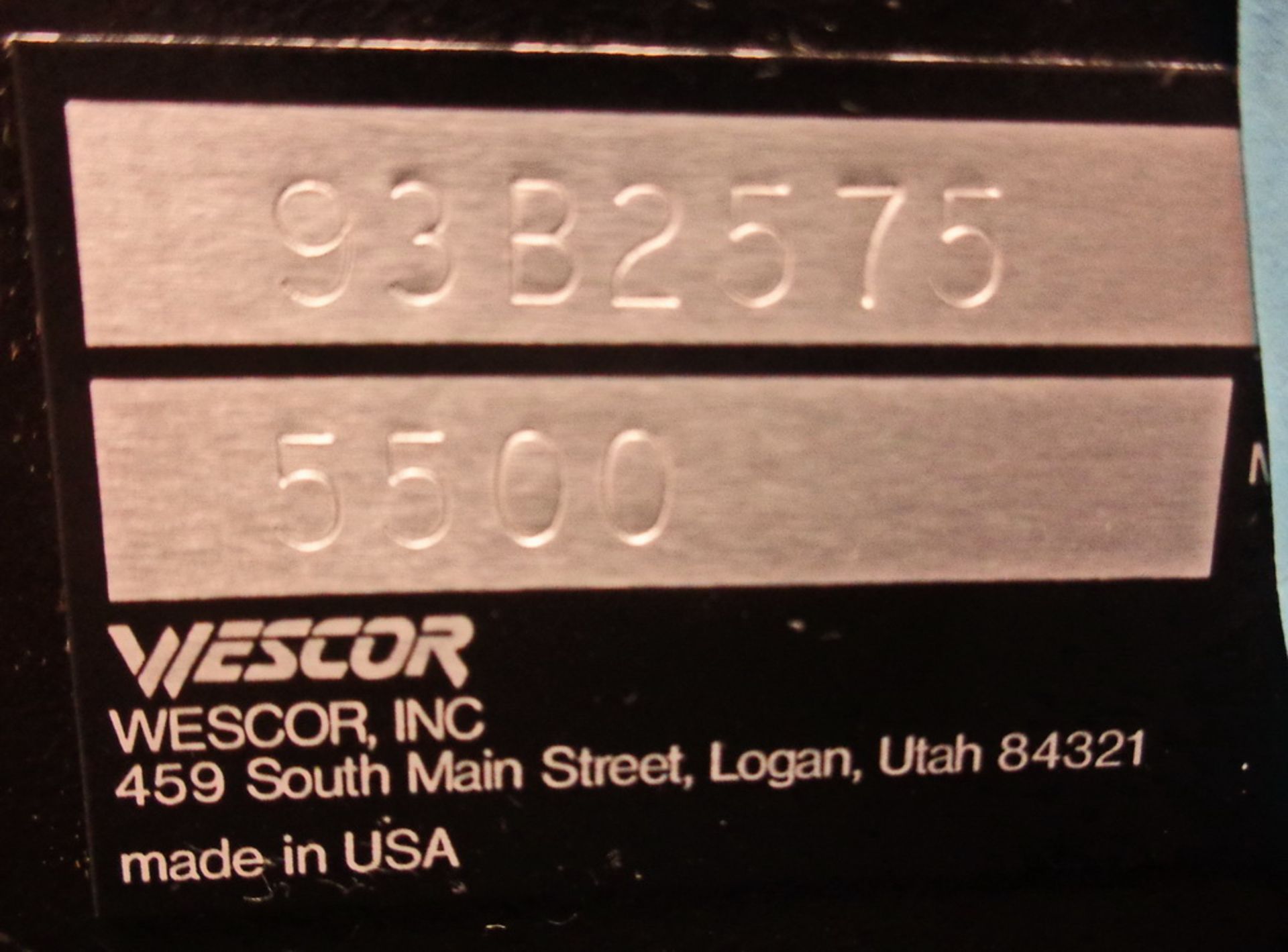 Wescor 5500 Vapor Pressure Osmometer, S/N 93B2575 - Image 3 of 3