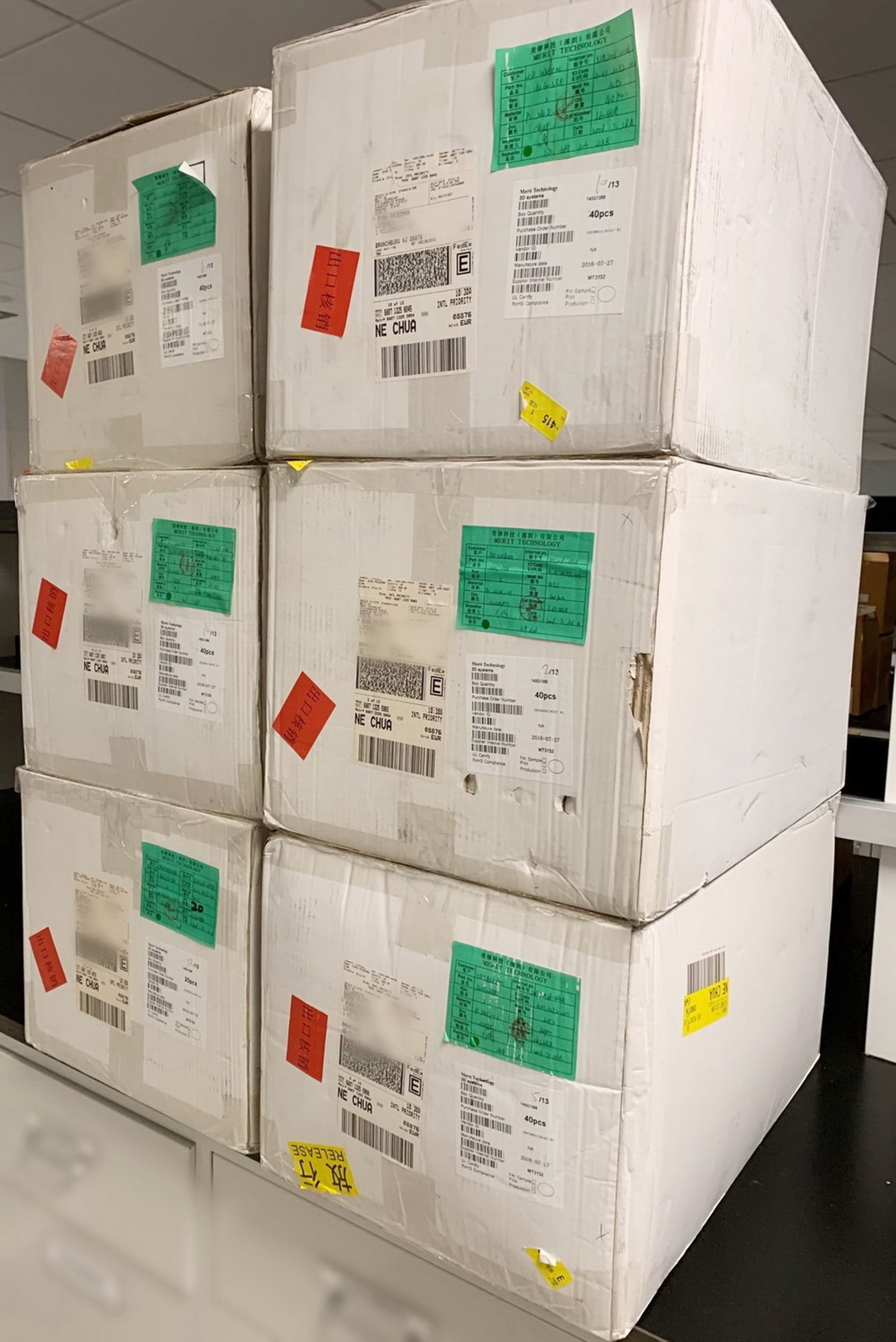 Lot of (6) Boxes of Merit Technology/3D Systems Plastic Laboratory Bowls, 40 pcs per box - Image 3 of 3