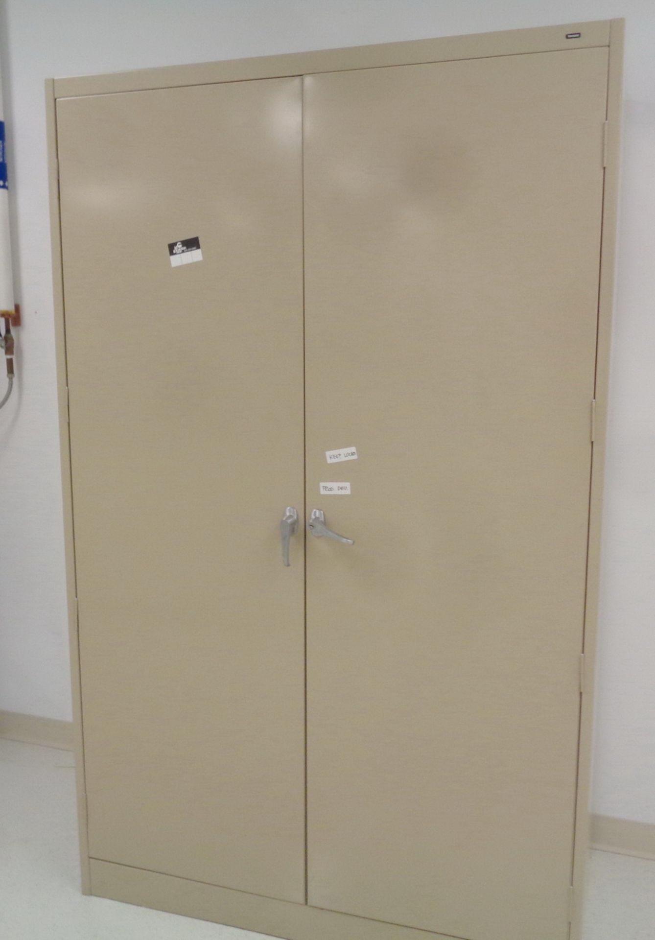 2 Door Storage Cabinet (contents not included)