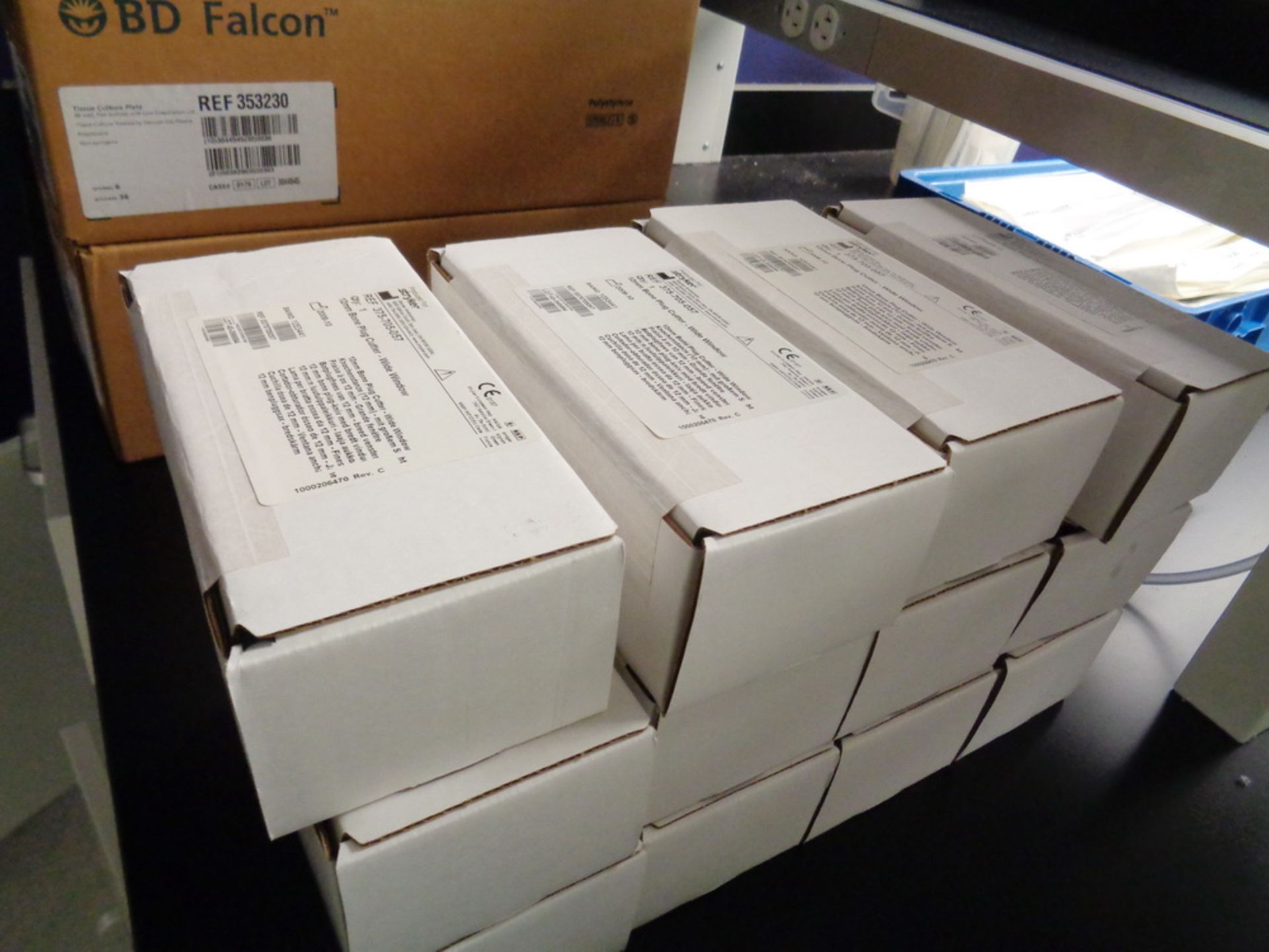 (12) Boxes of Stryker 12 mm Bone Plug Cutter, wide window, Product # 375-705-057
