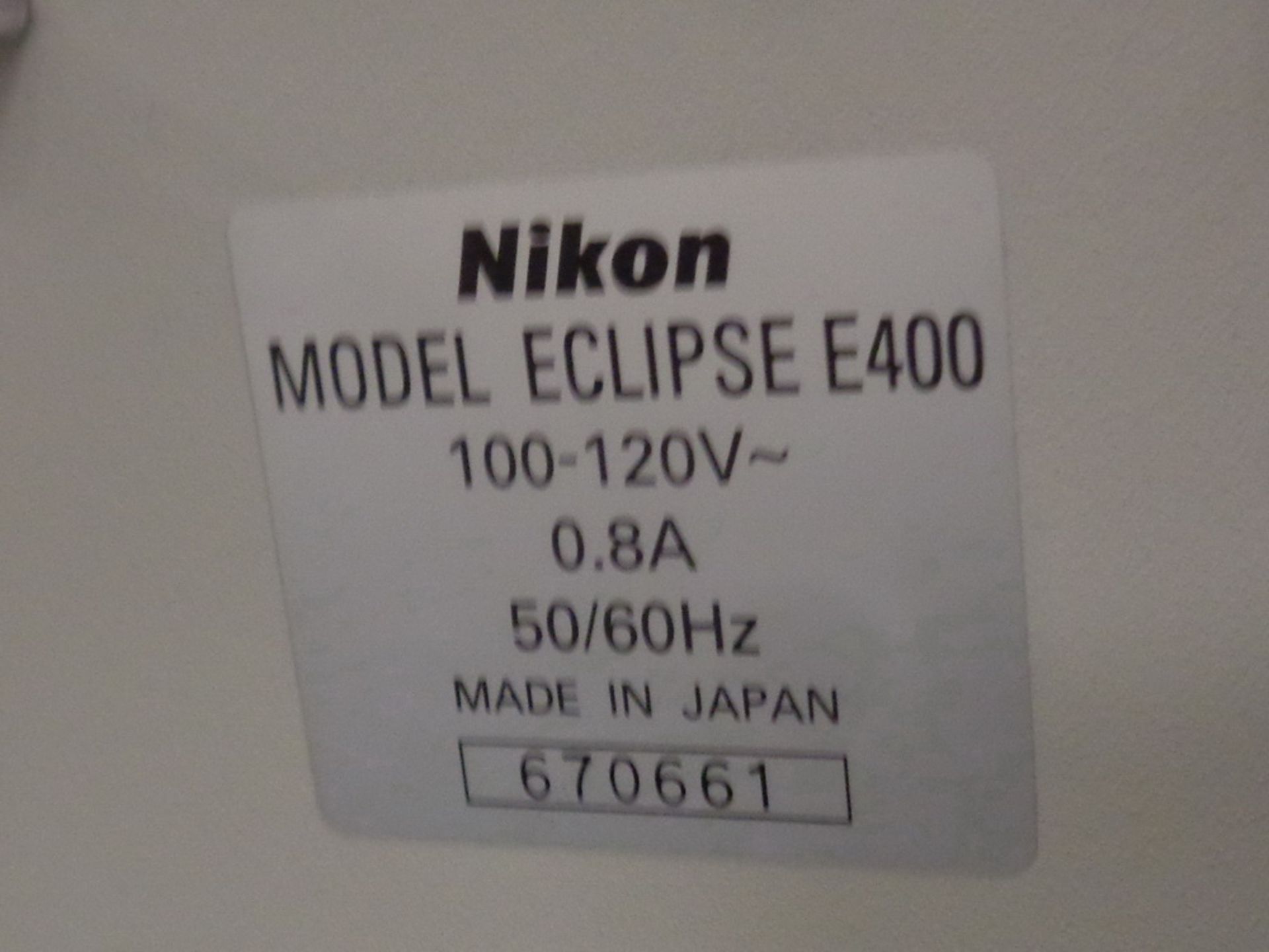 Nikon Eclipse E400 Multihead Dual View Teaching Microscope - Image 4 of 4