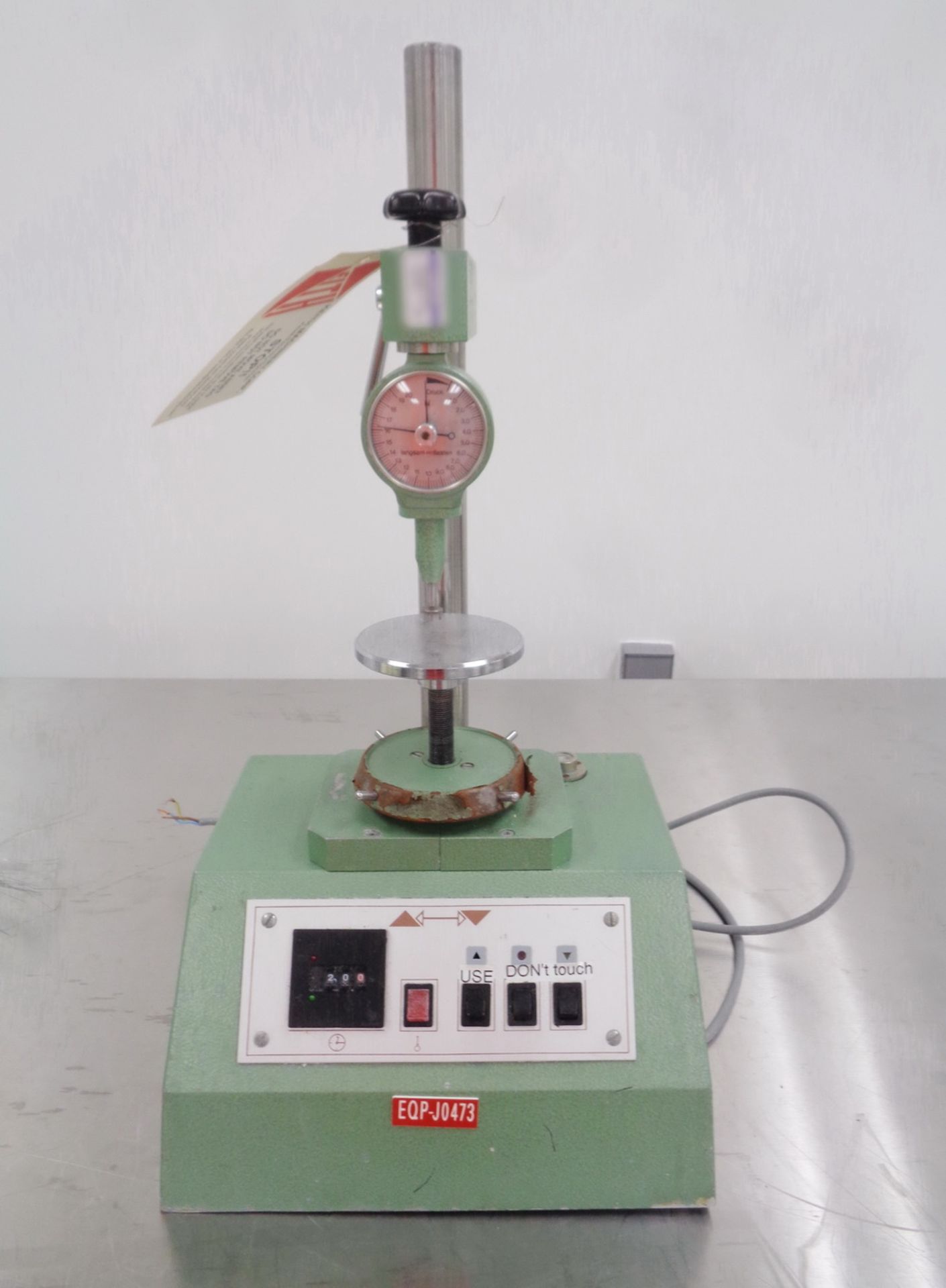 Bareiss Hardness Tester, Model U73, S/N 29658